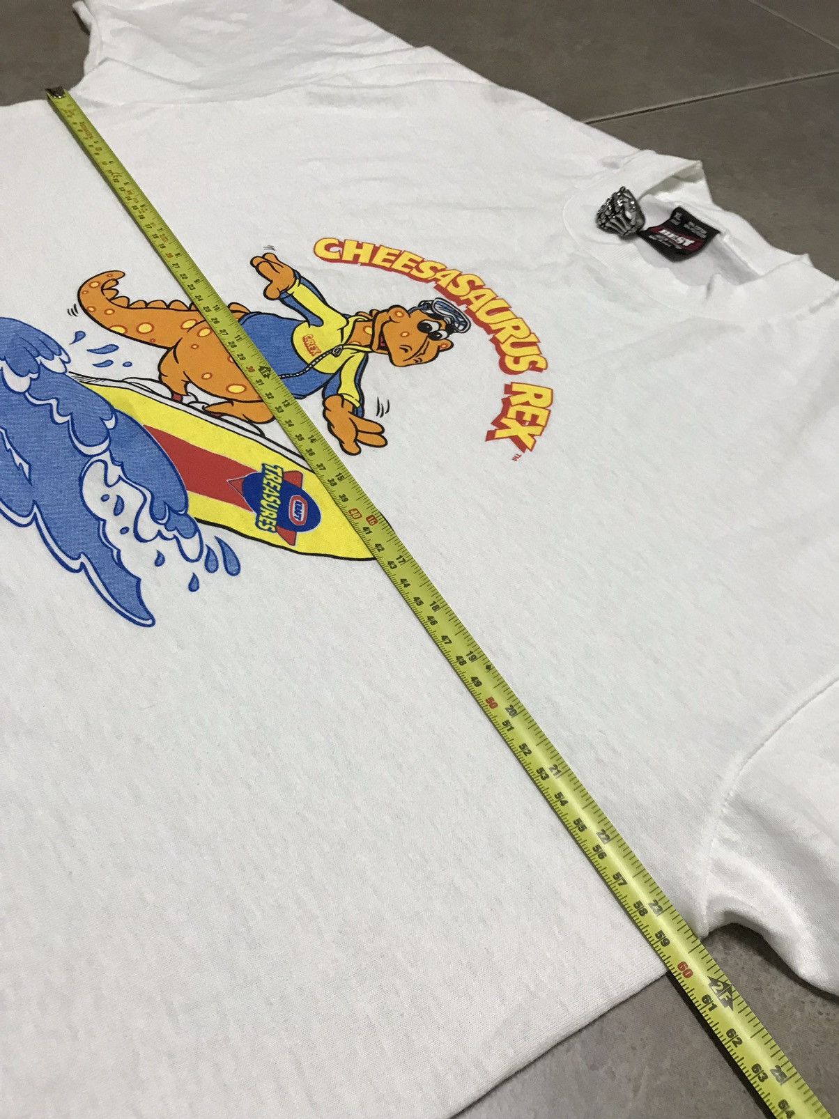 Fruit Of The Loom 90’s Kraft Treasures : Chessasaurus Rex Best Shirt Size US XL / EU 56 / 4 - 6 Thumbnail