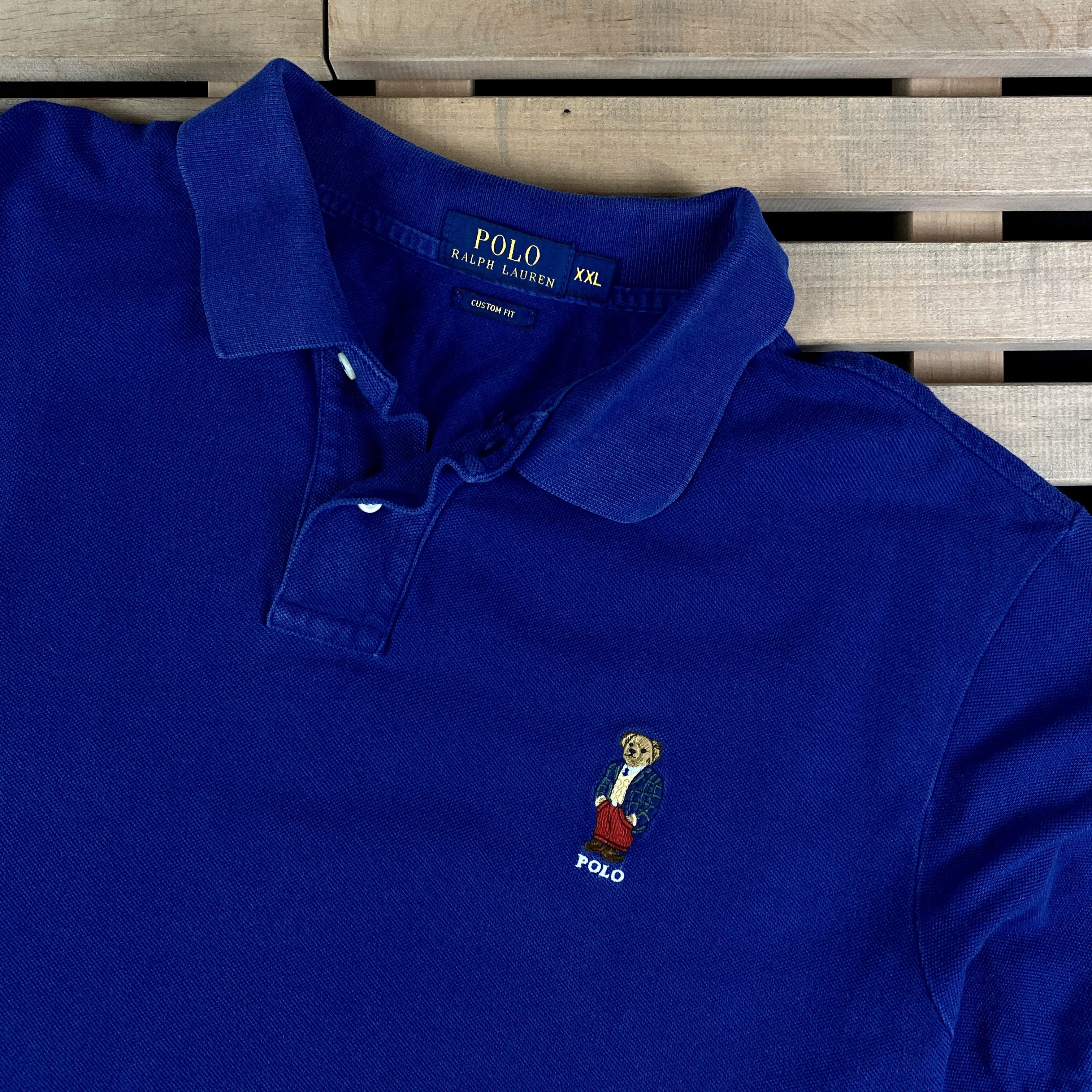 Polo Ralph Lauren × Ralph Lauren Mens Polo T Shirt Ralph Lauren Bear Size XXL 2XL Size US XXL / EU 58 / 5 - 2 Thumbnail