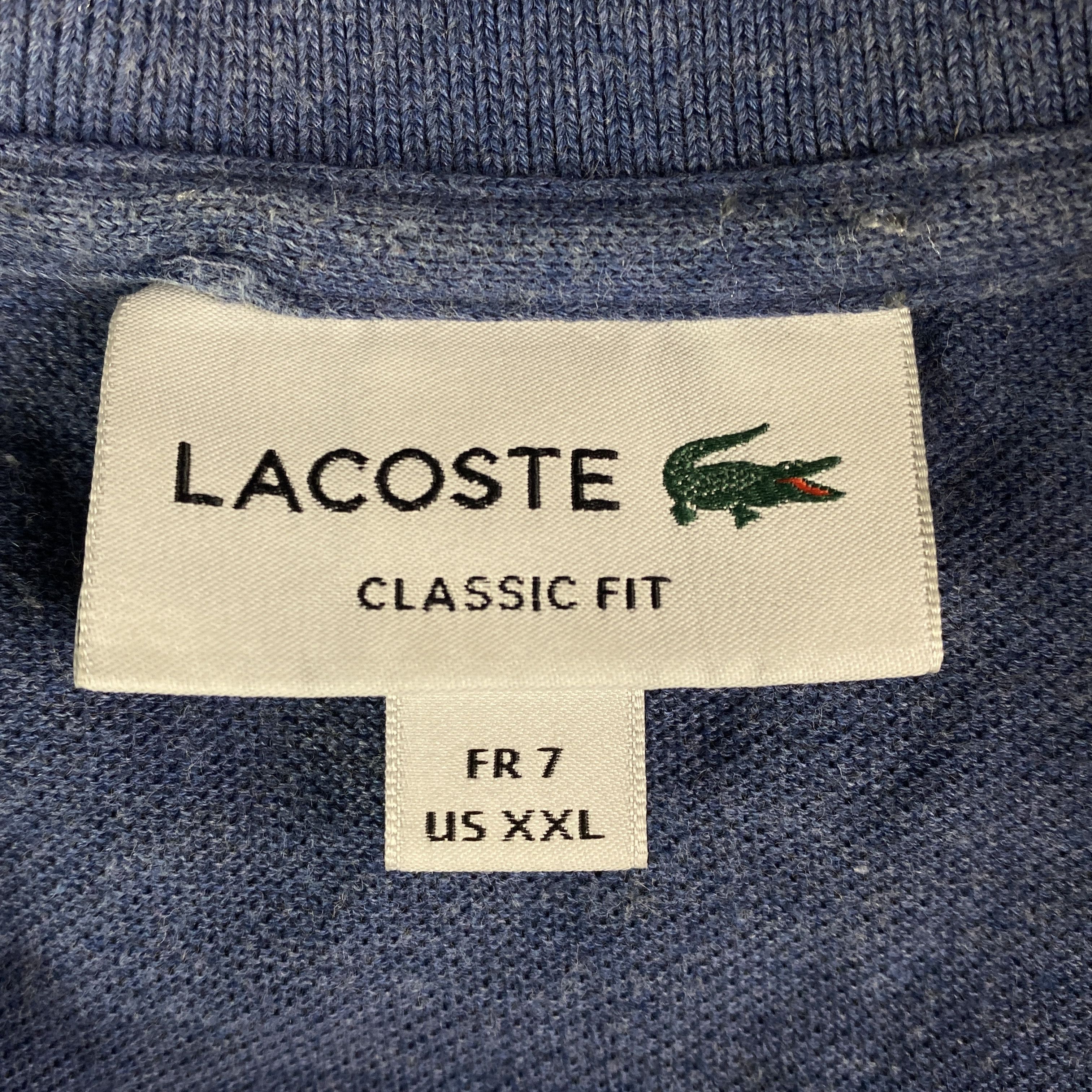 Lacoste Mens Polo T Shirt Lacoste Size 7/XXL Size US XXL / EU 58 / 5 - 4 Thumbnail