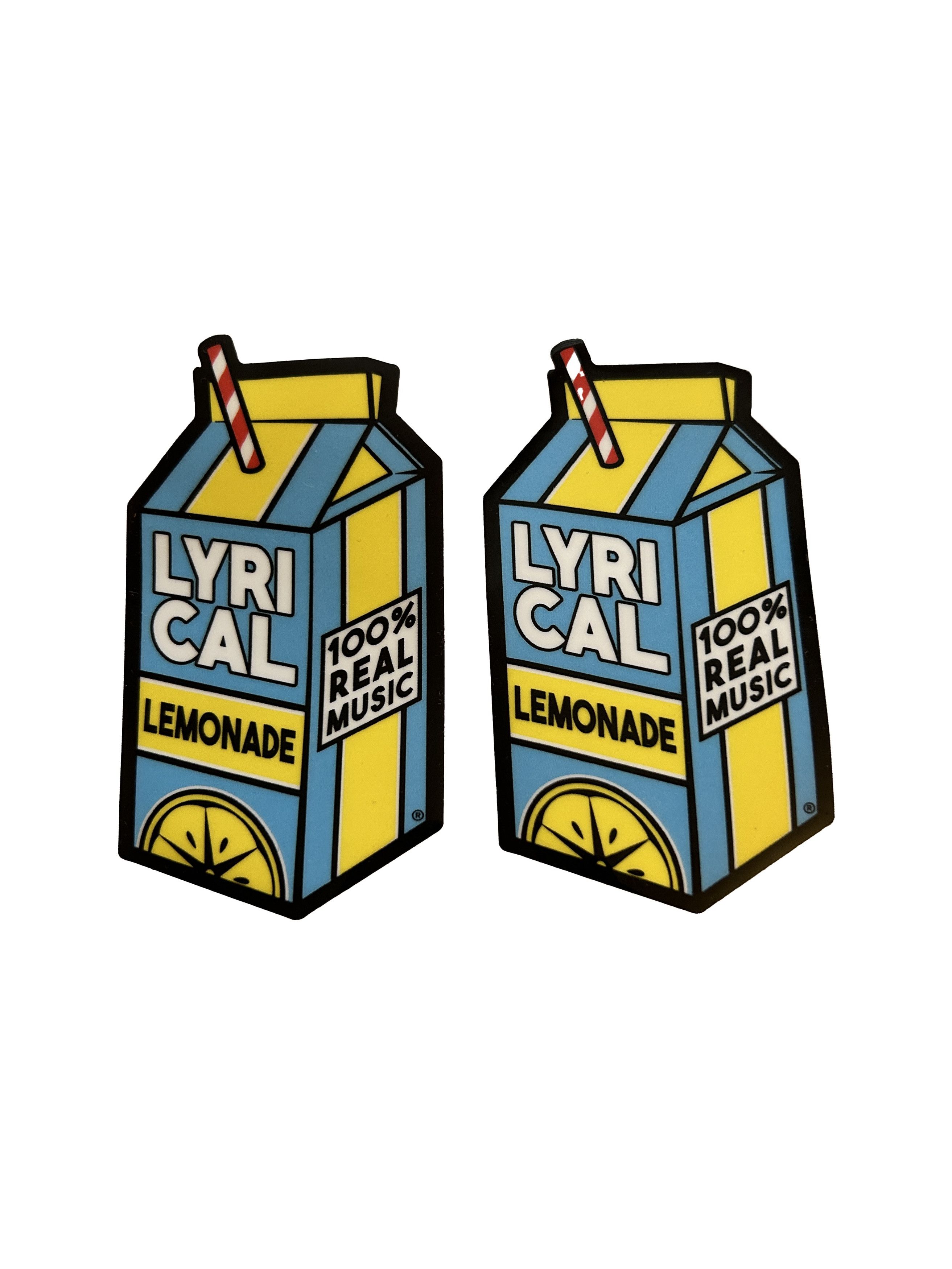 Lyrical Lemonade Merch 2 pack 4x4 bottle sticker | Grailed