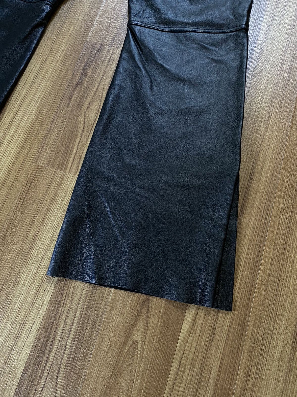 Genuine Leather Vintage Leather Pants Motorcycle Trousers Y2K Alpinestars Size US 31 - 9 Thumbnail