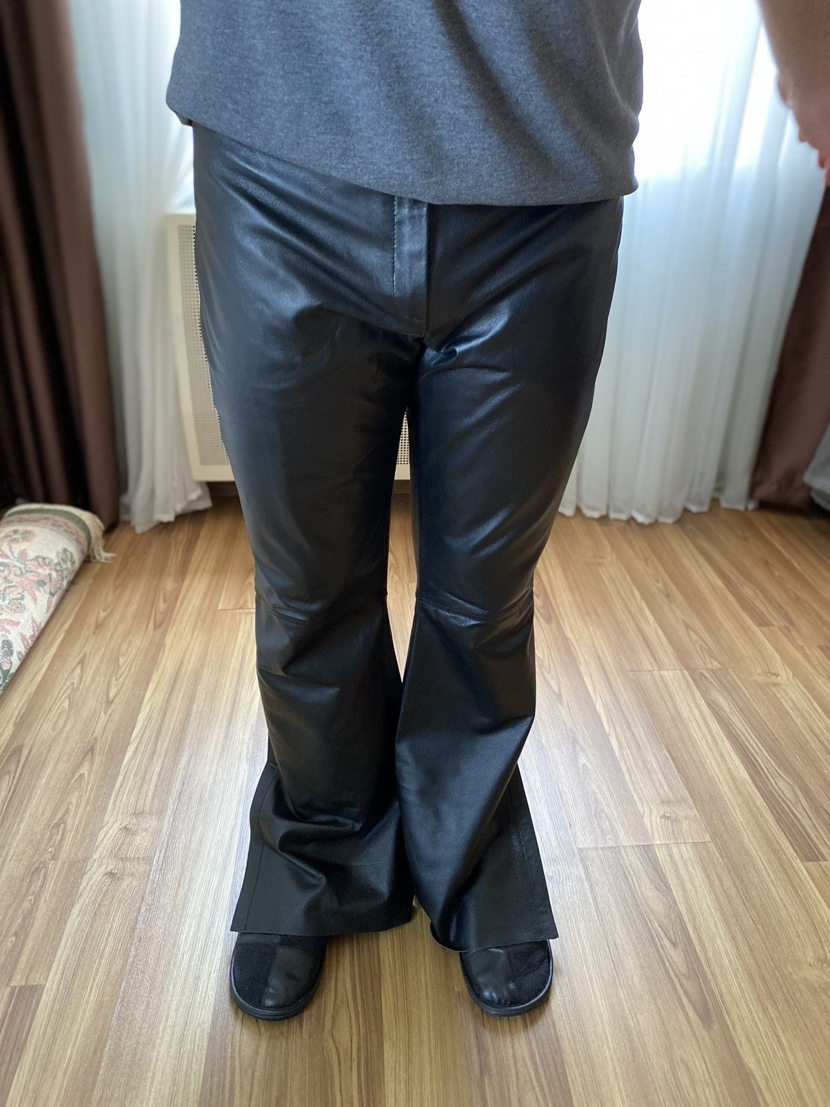 Genuine Leather Vintage Leather Pants Motorcycle Trousers Y2K Alpinestars Size US 31 - 13 Thumbnail