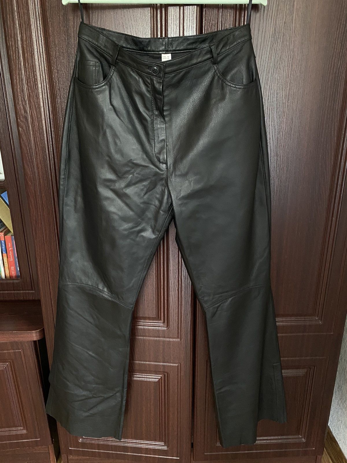 Genuine Leather Vintage Leather Pants Motorcycle Trousers Y2K Alpinestars Size US 31 - 15 Thumbnail