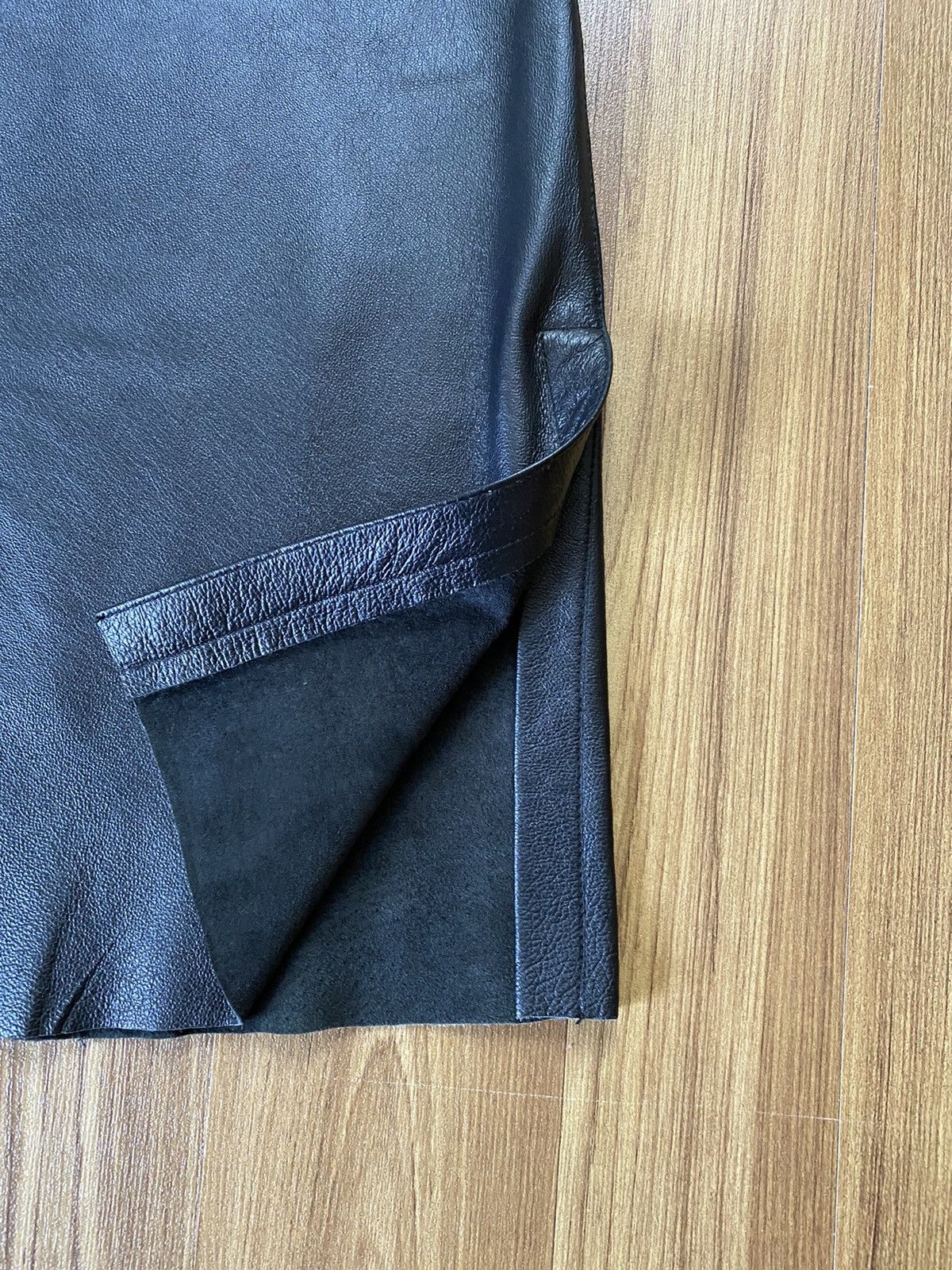 Genuine Leather Vintage Leather Pants Motorcycle Trousers Y2K Alpinestars Size US 31 - 3 Thumbnail