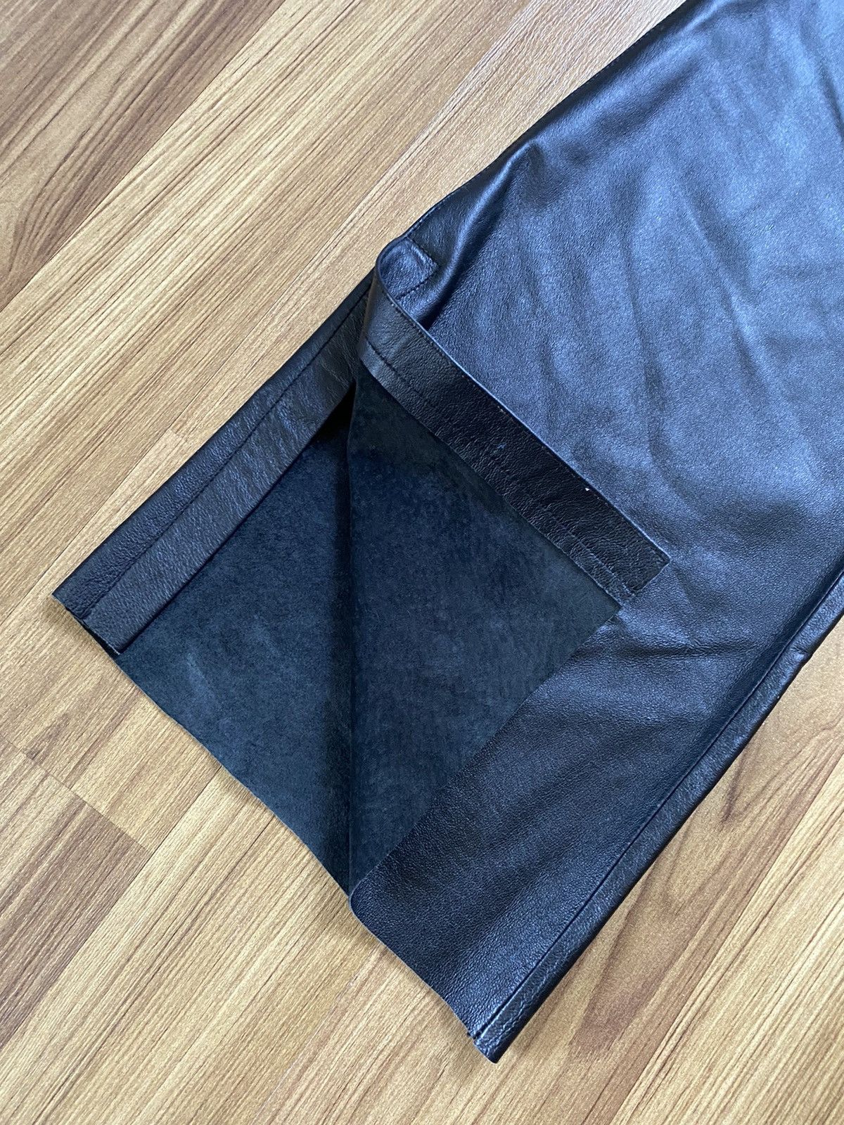 Genuine Leather Vintage Leather Pants Motorcycle Trousers Y2K Alpinestars Size US 31 - 4 Thumbnail
