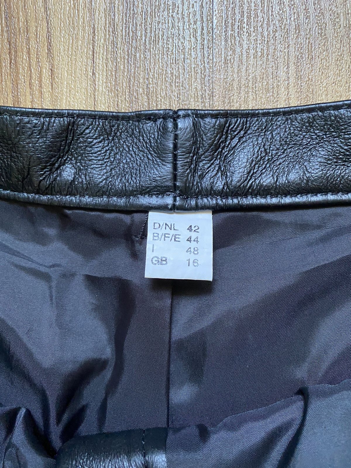 Genuine Leather Vintage Leather Pants Motorcycle Trousers Y2K Alpinestars Size US 31 - 5 Thumbnail