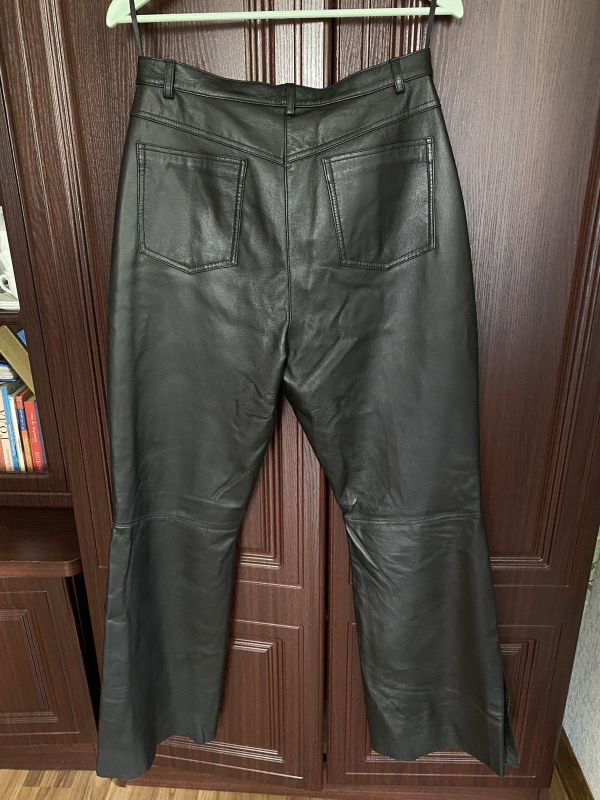 Genuine Leather Vintage Leather Pants Motorcycle Trousers Y2K Alpinestars Size US 31 - 16 Thumbnail
