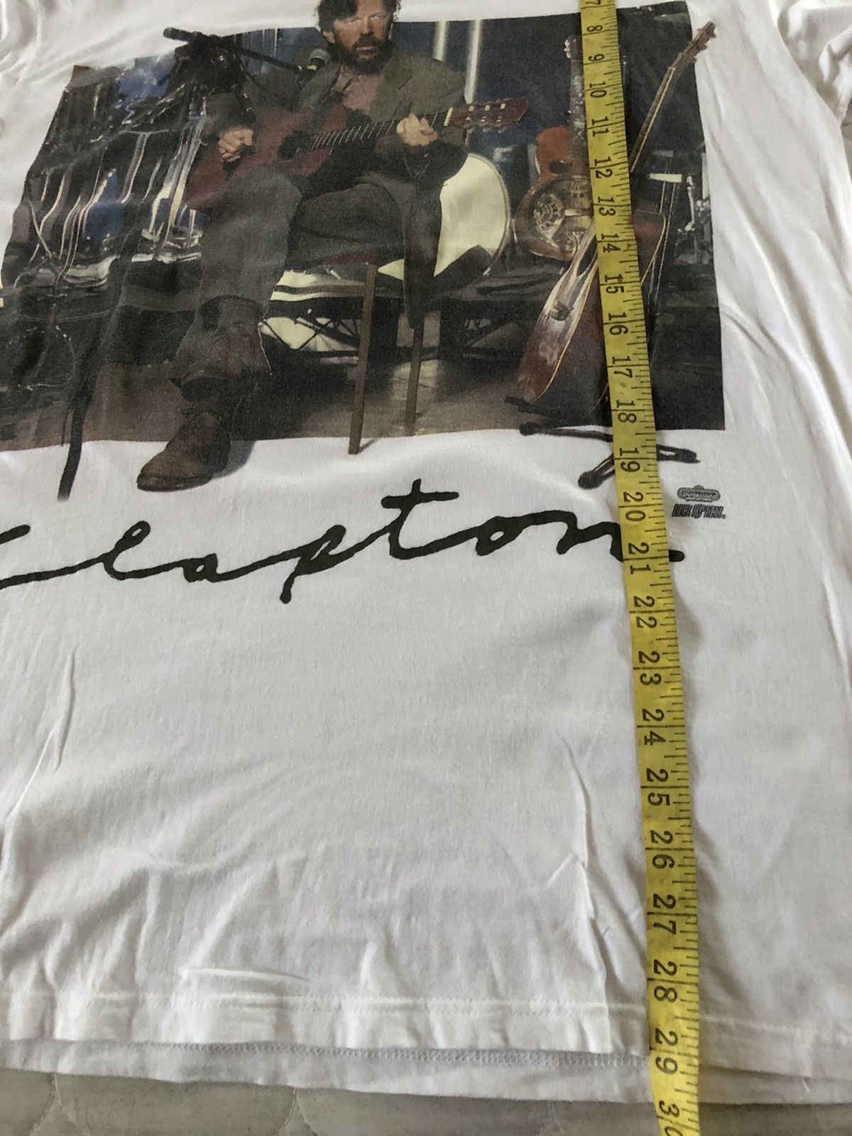 Band Tees × Vintage Vintage 90s Eric Clapton 92 UK Tour TShirt Size US L / EU 52-54 / 3 - 8 Thumbnail