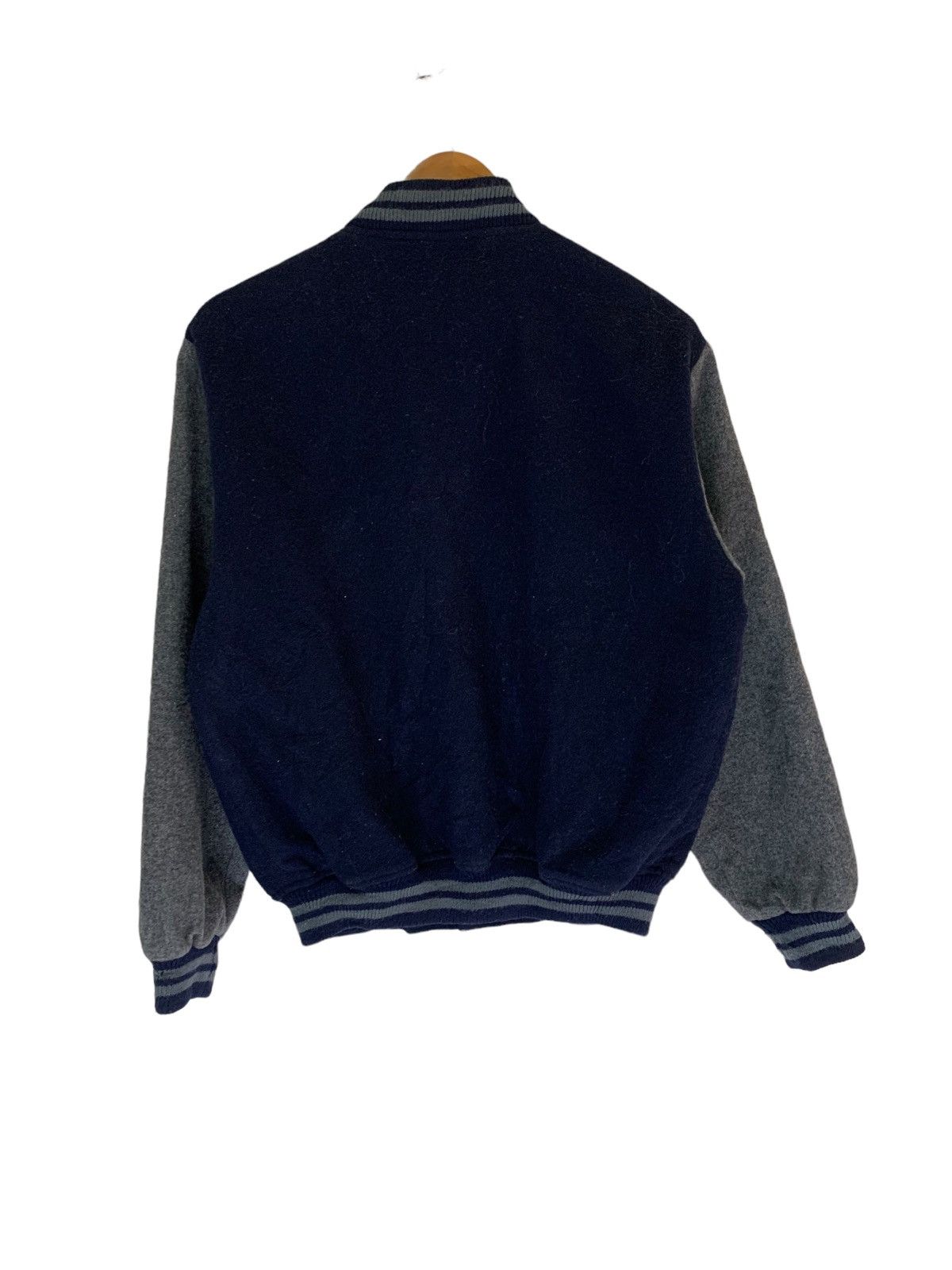 Japanese Brand × Vintage vintage wool bomber jacket snap button Size US M / EU 48-50 / 2 - 4 Thumbnail
