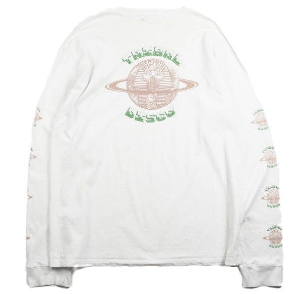 image of Undercover Ss20 Tribal Disco Long Sleeve in White, Men's (Size XL)