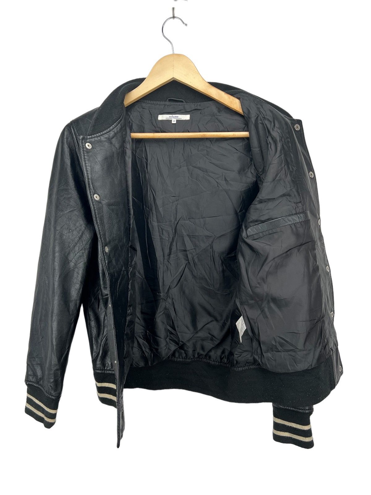 Journal Standard Journal Standard Relume Leather Sheep Skin Varsity Jacket Size US M / EU 48-50 / 2 - 7 Thumbnail
