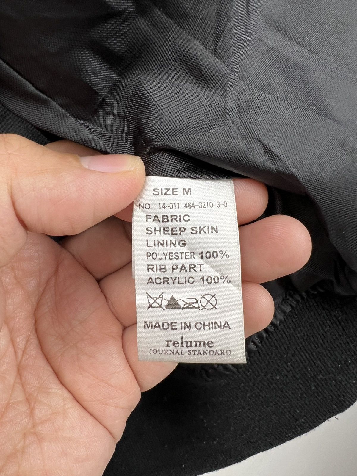 Journal Standard Journal Standard Relume Leather Sheep Skin Varsity Jacket Size US M / EU 48-50 / 2 - 19 Thumbnail