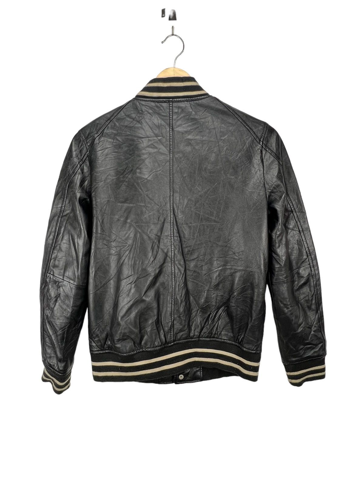 Journal Standard Journal Standard Relume Leather Sheep Skin Varsity Jacket Size US M / EU 48-50 / 2 - 2 Thumbnail