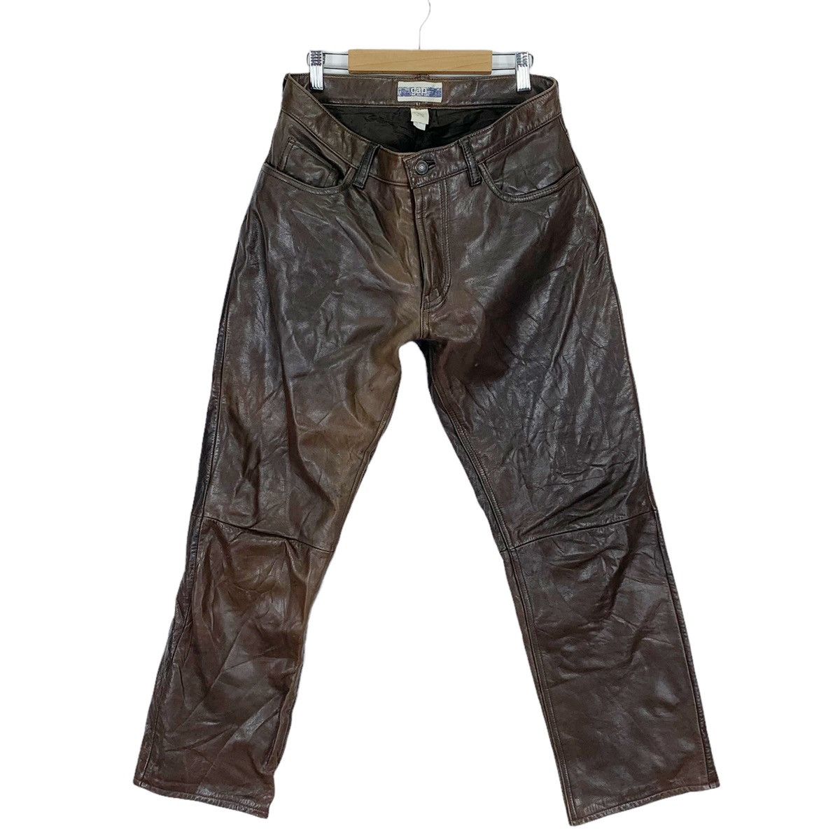 Gap Men s Leather Pants Grailed