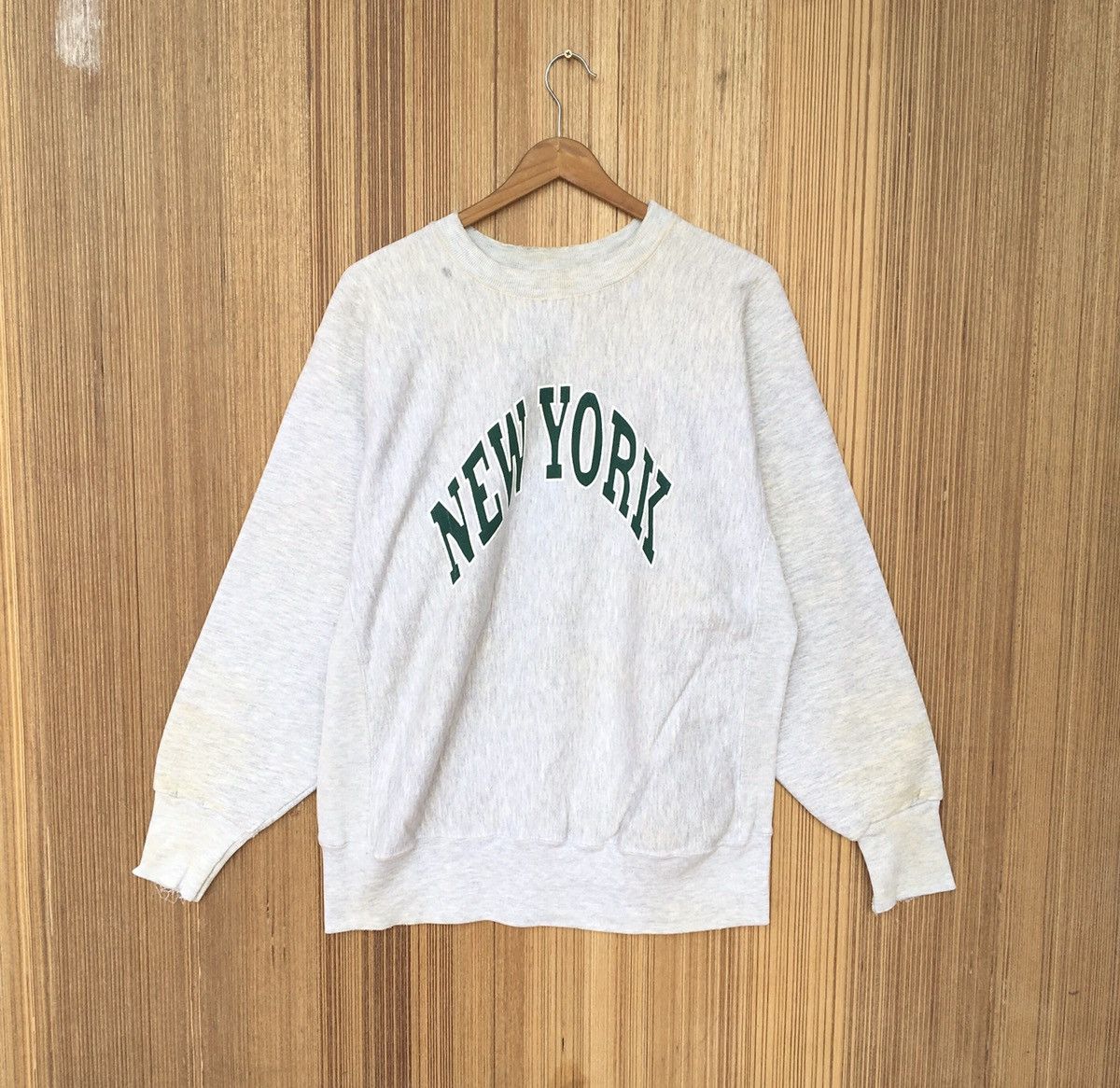 Vintage Vintage Rugged Sweats New York Sweatshirt Size US L / EU 52-54 / 3 - 1 Thumbnail