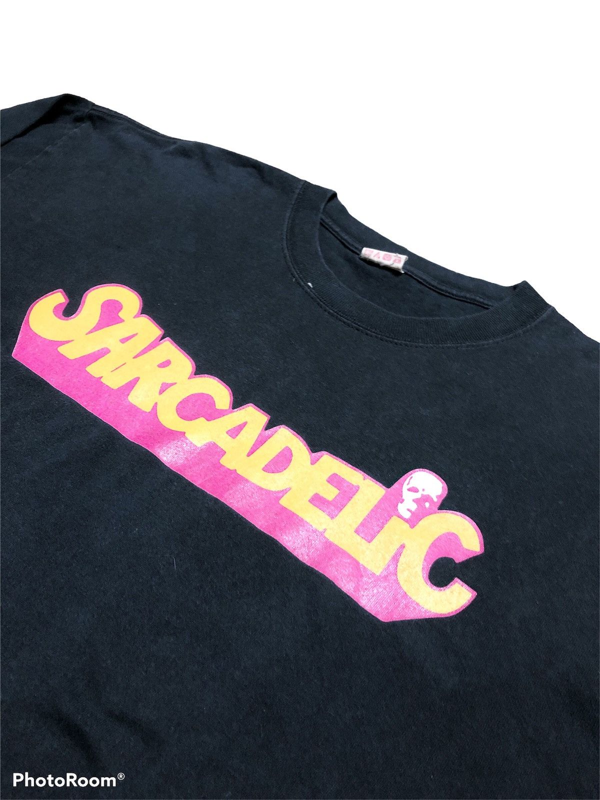 Vintage SARCASTIC USA SARCADELIC LONG SLEEVE SHIRT Size US L / EU 52-54 / 3 - 3 Thumbnail