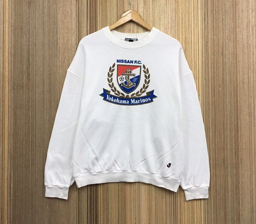 Japanese Brand × Sports Specialties × Vintage NISSAN FC J League Sweatshirt Size US M / EU 48-50 / 2 - 1 Thumbnail