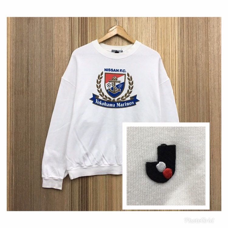 Japanese Brand × Sports Specialties × Vintage NISSAN FC J League Sweatshirt Size US M / EU 48-50 / 2 - 2 Thumbnail