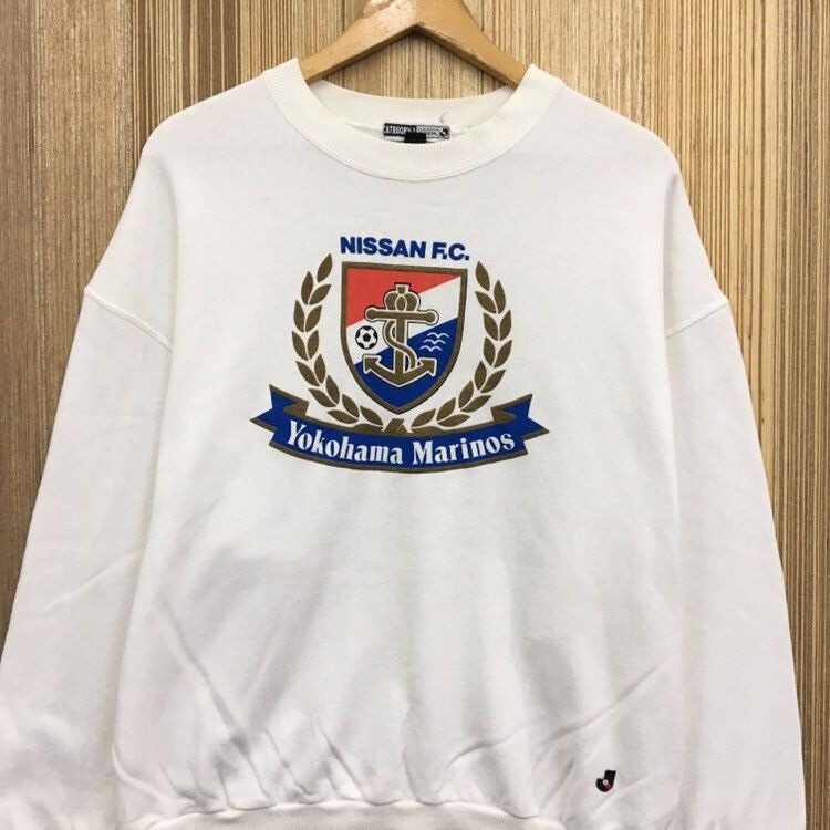 Japanese Brand × Sports Specialties × Vintage NISSAN FC J League Sweatshirt Size US M / EU 48-50 / 2 - 3 Thumbnail