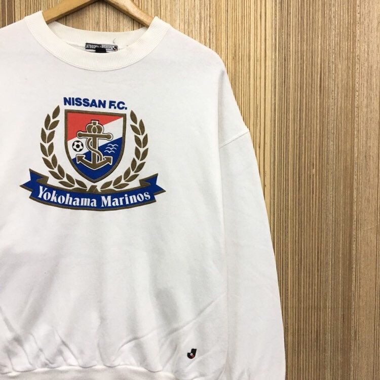 Japanese Brand × Sports Specialties × Vintage NISSAN FC J League Sweatshirt Size US M / EU 48-50 / 2 - 4 Thumbnail
