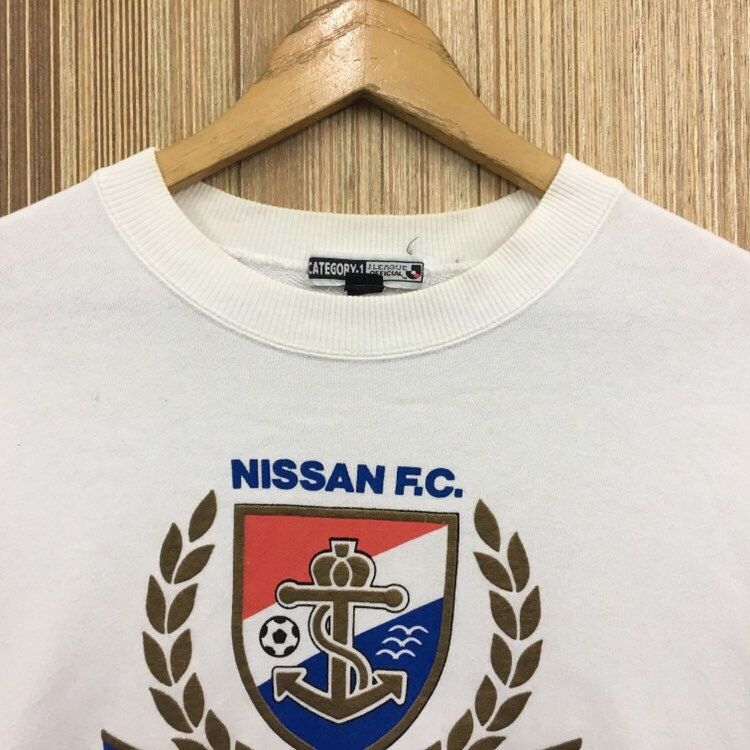 Japanese Brand × Sports Specialties × Vintage NISSAN FC J League Sweatshirt Size US M / EU 48-50 / 2 - 5 Thumbnail