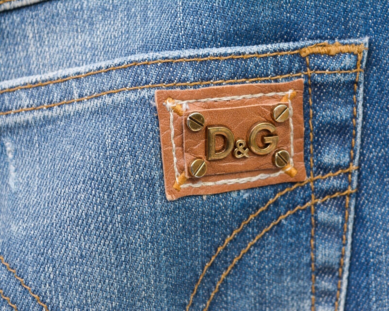 Dolce & Gabbana Skinny Women's W27 Distressed Jeans Trousers Very tight D&G Size 27" / US 4 / IT 40 - 6 Thumbnail