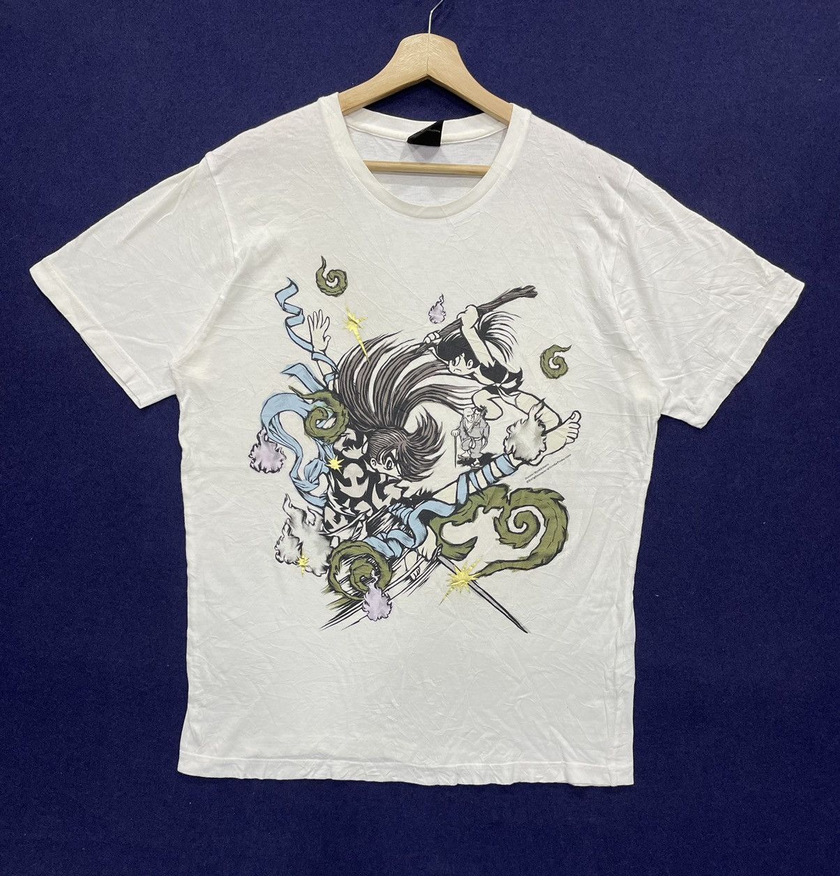 image of Anima x Vintage Vinatge Y2K Anime Dororo/hyakkimaru 1969 Manga By Tezuka in White (Size Large)
