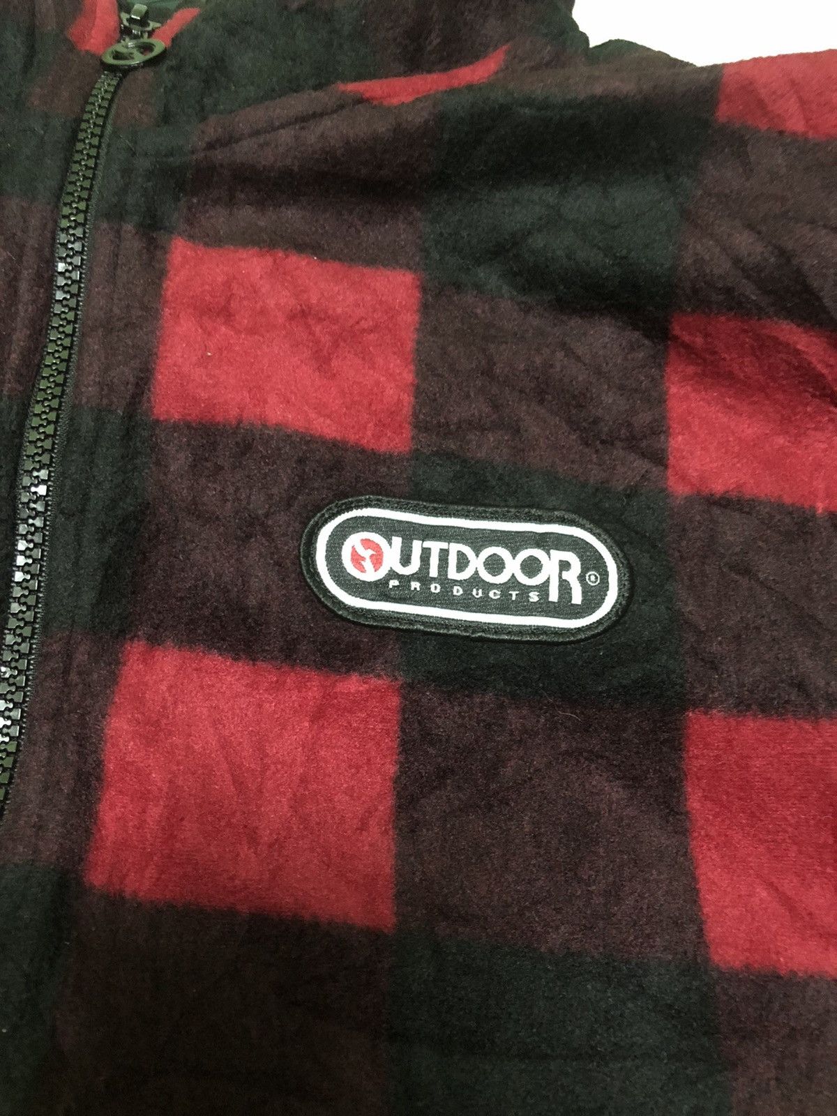 Other Outdoor checkered hoodie fleece zipper sweater Size US XL / EU 56 / 4 - 3 Thumbnail