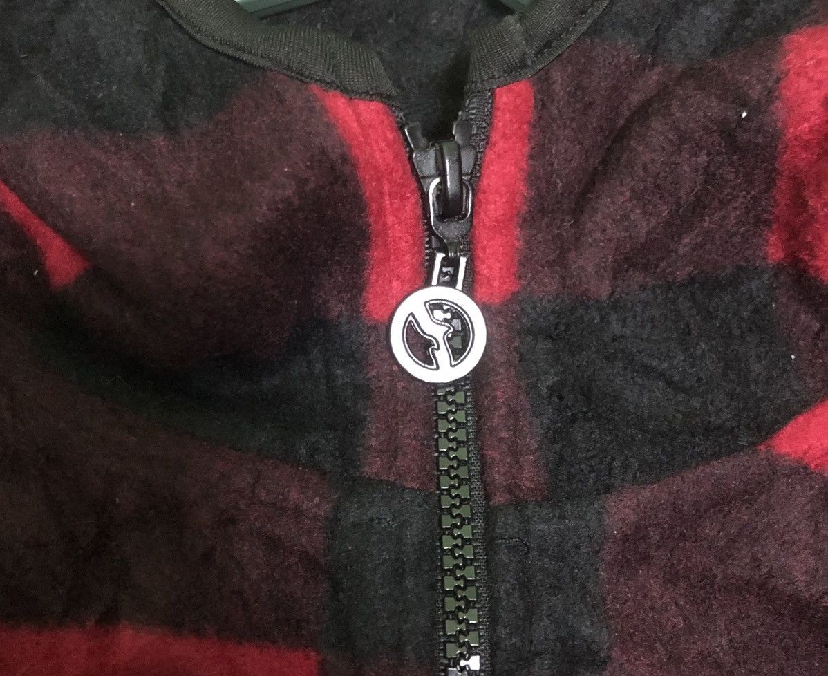 Other Outdoor checkered hoodie fleece zipper sweater Size US XL / EU 56 / 4 - 4 Thumbnail