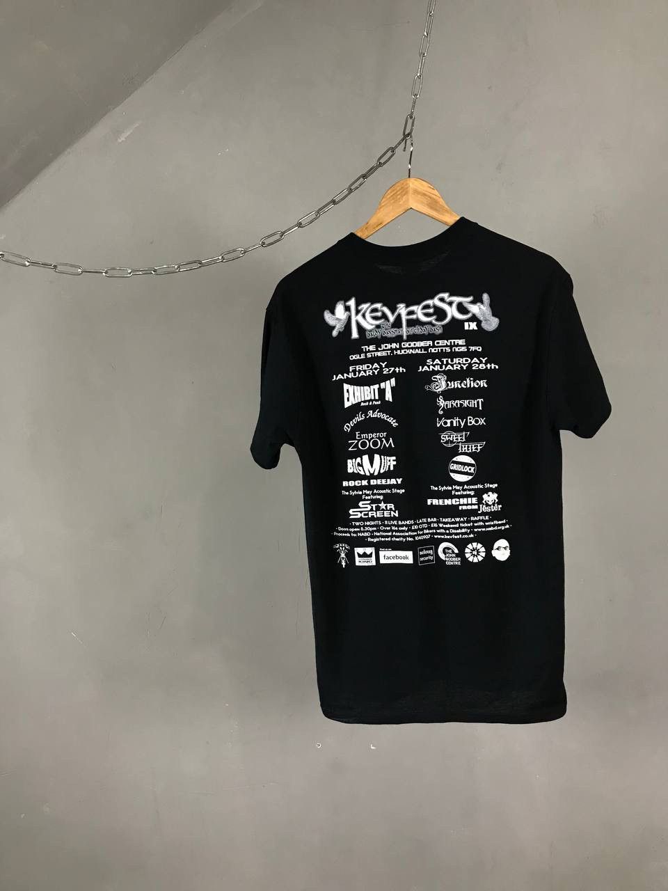 Band Tees × Other × Vintage Kevfest vintage other black tour tee Size US M / EU 48-50 / 2 - 4 Thumbnail