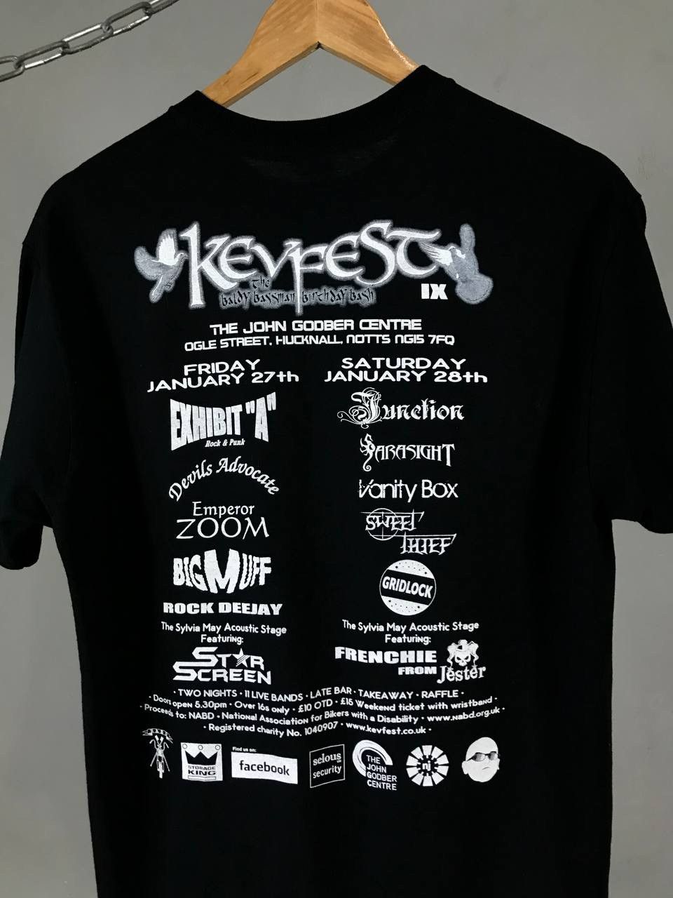 Band Tees × Other × Vintage Kevfest vintage other black tour tee Size US M / EU 48-50 / 2 - 5 Thumbnail