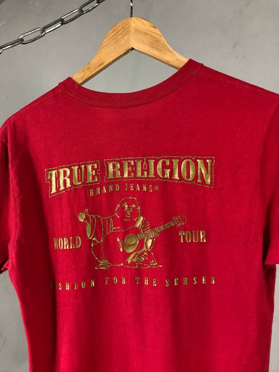 True Religion True Religion Japanese brand luxury overprinted tee Size US S / EU 44-46 / 1 - 5 Thumbnail