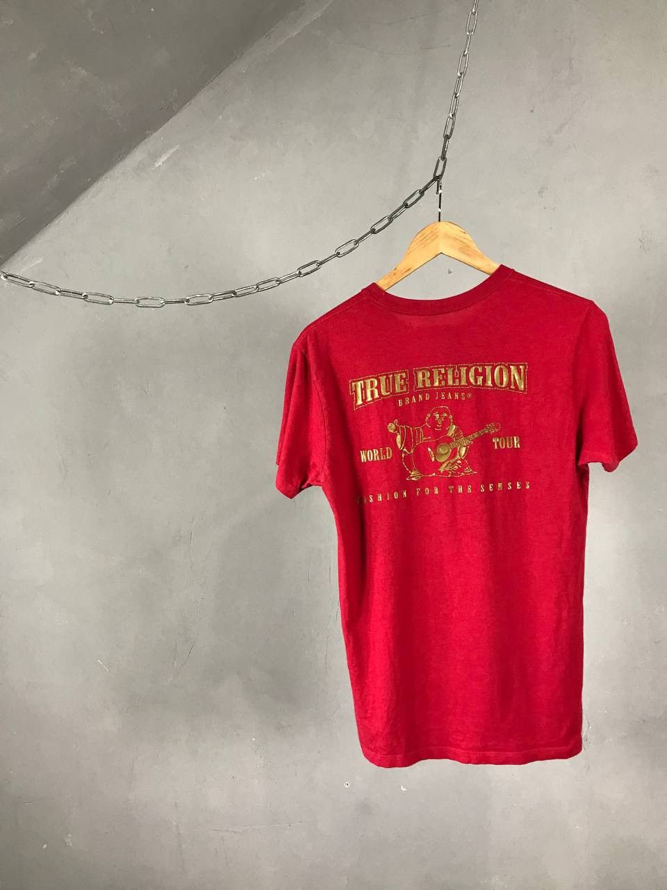 True Religion True Religion Japanese brand luxury overprinted tee Size US S / EU 44-46 / 1 - 4 Thumbnail