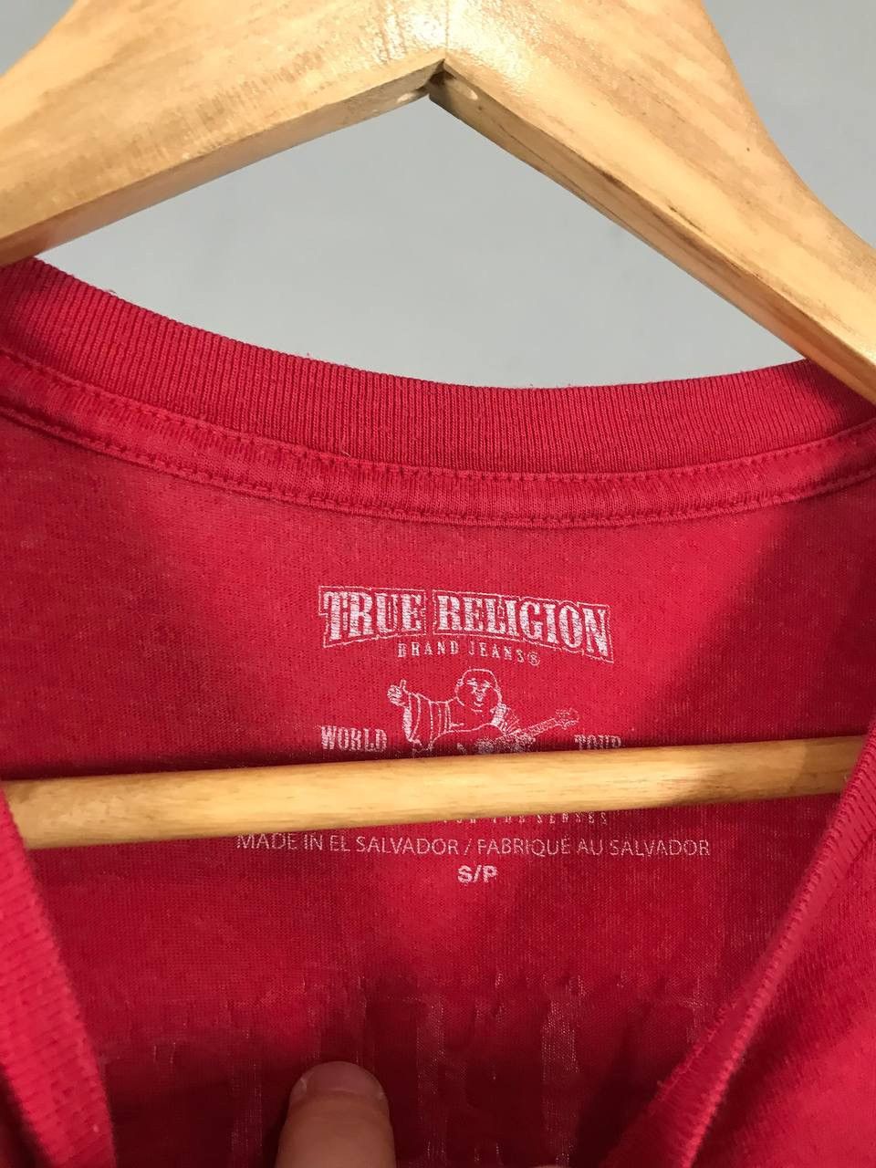 True Religion True Religion Japanese brand luxury overprinted tee Size US S / EU 44-46 / 1 - 6 Thumbnail