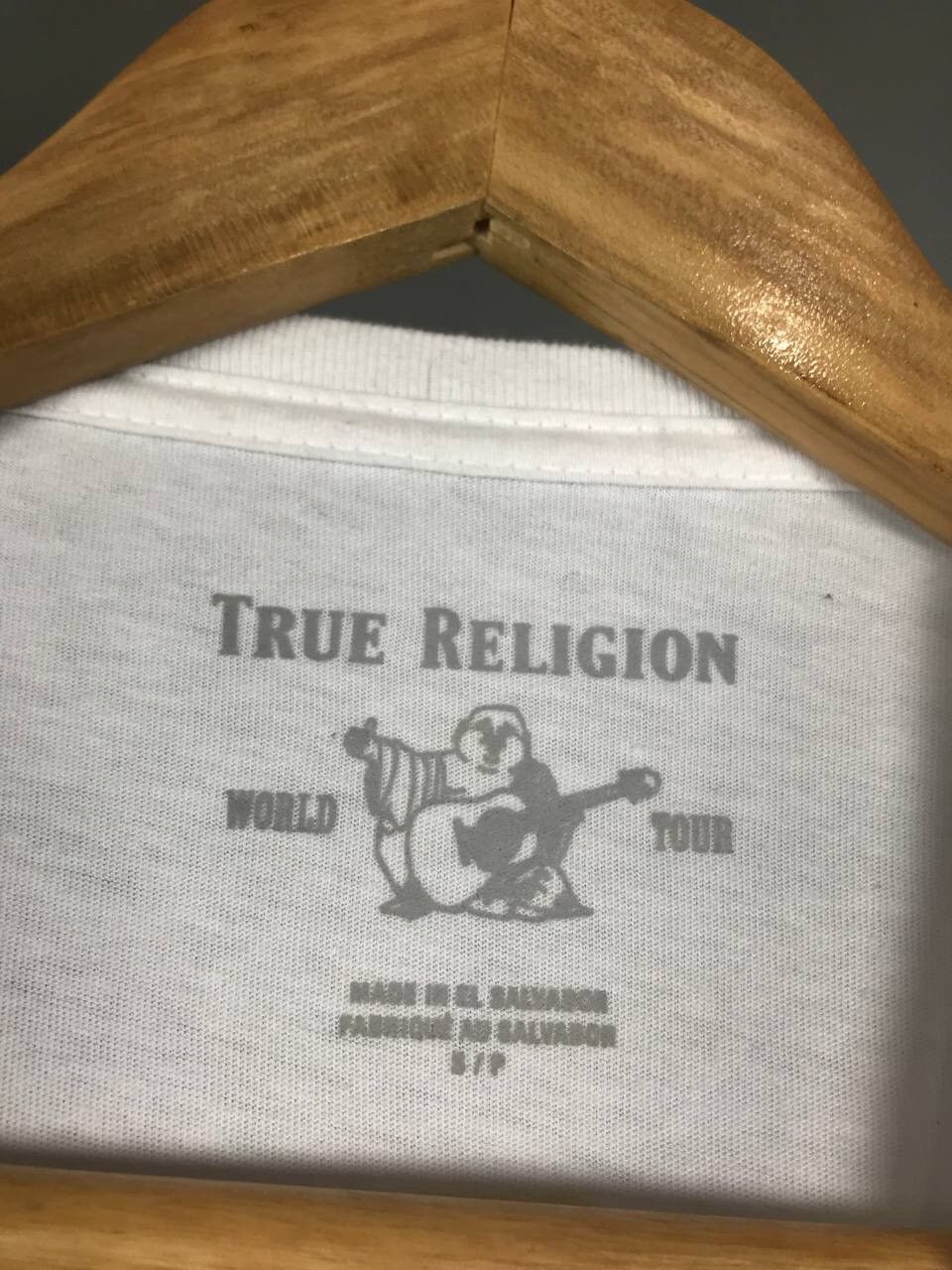 Japanese Brand × True Religion True Religion Japanese brand streetwear overprinted tee Size US S / EU 44-46 / 1 - 4 Thumbnail