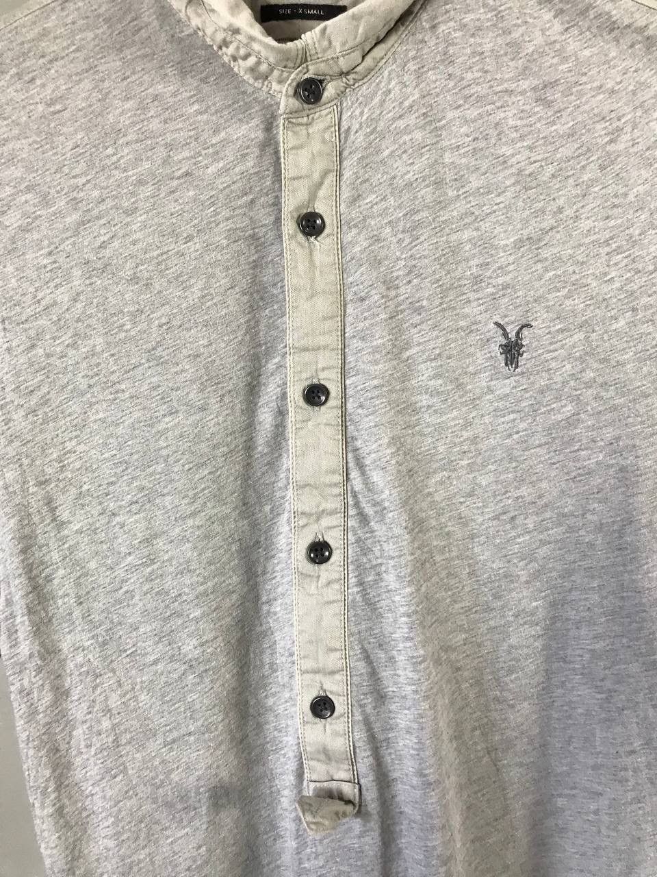 Allsaints Allsaints luxury streetwear gray longsleeve Size US XS / EU 42 / 0 - 3 Thumbnail