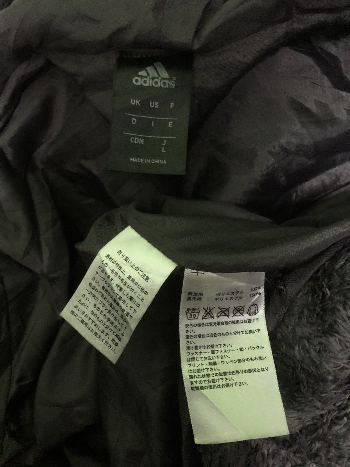 Adidas Adidas hoodie fleece zipper sweater Size US L / EU 52-54 / 3 - 5 Thumbnail