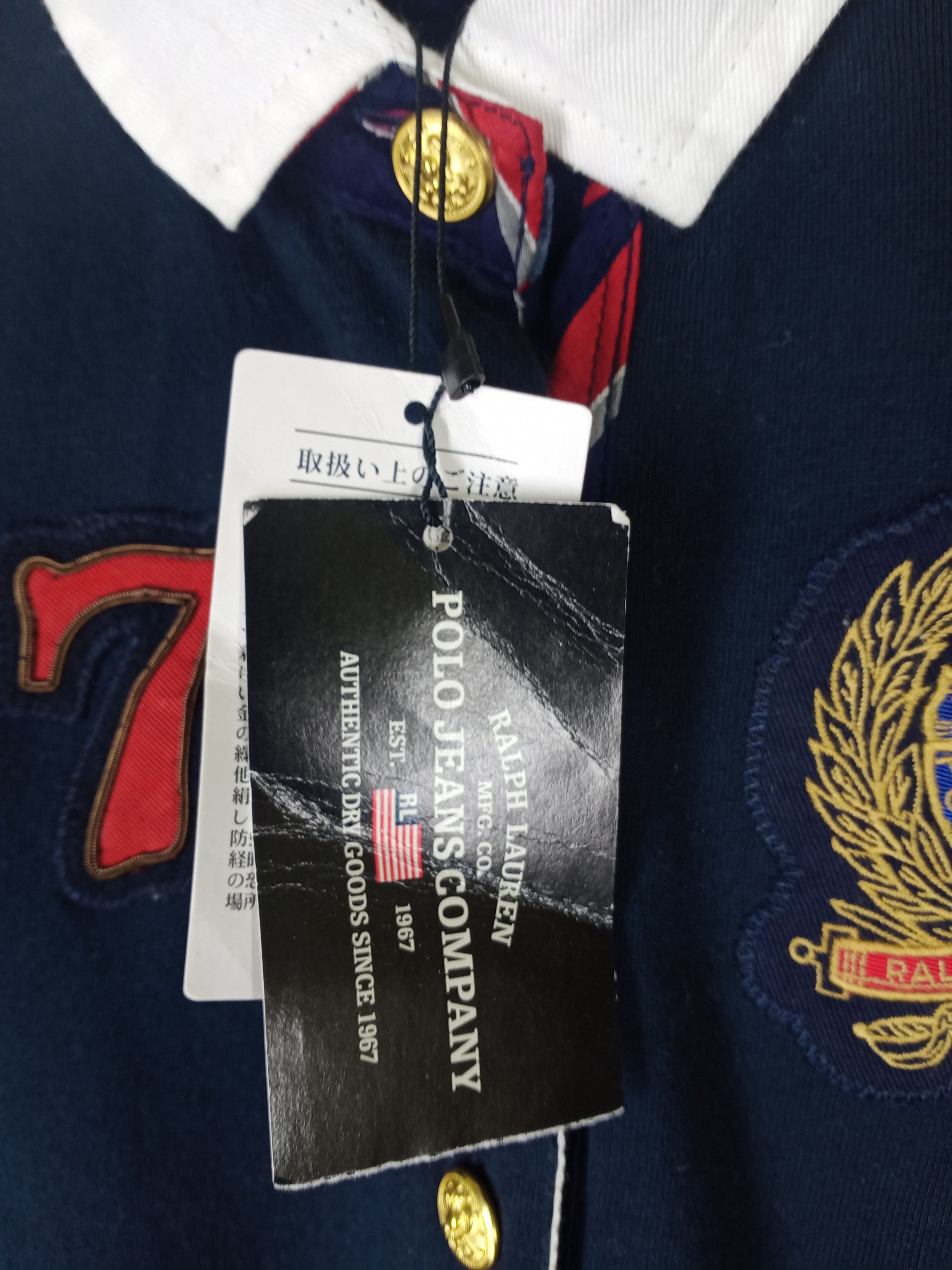 Polo Ralph Lauren Rare Polo Jeans Company Ralph Lauren Long Sleeve Size US S / EU 44-46 / 1 - 3 Thumbnail