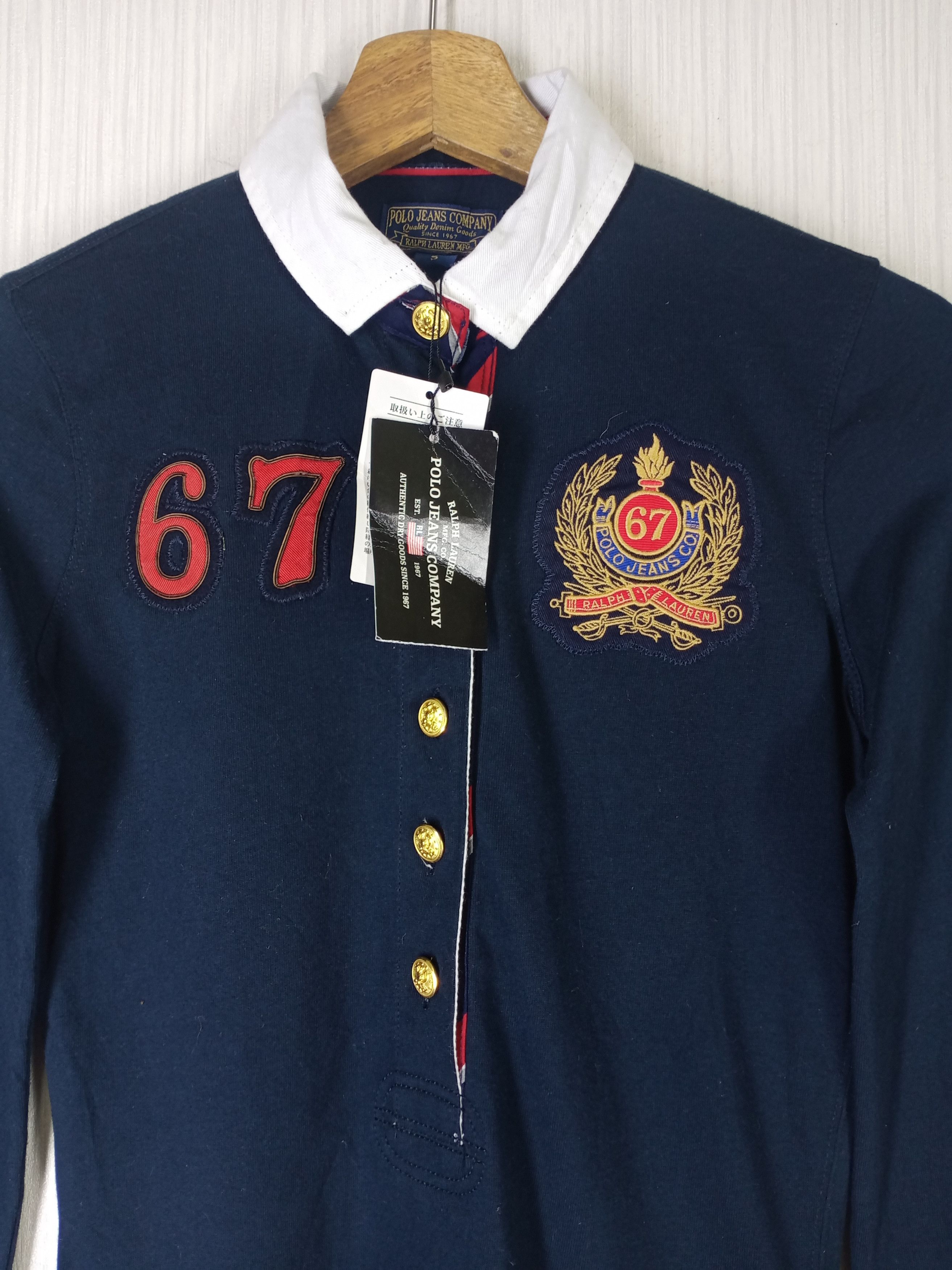 Polo Ralph Lauren Rare Polo Jeans Company Ralph Lauren Long Sleeve Size US S / EU 44-46 / 1 - 1 Thumbnail
