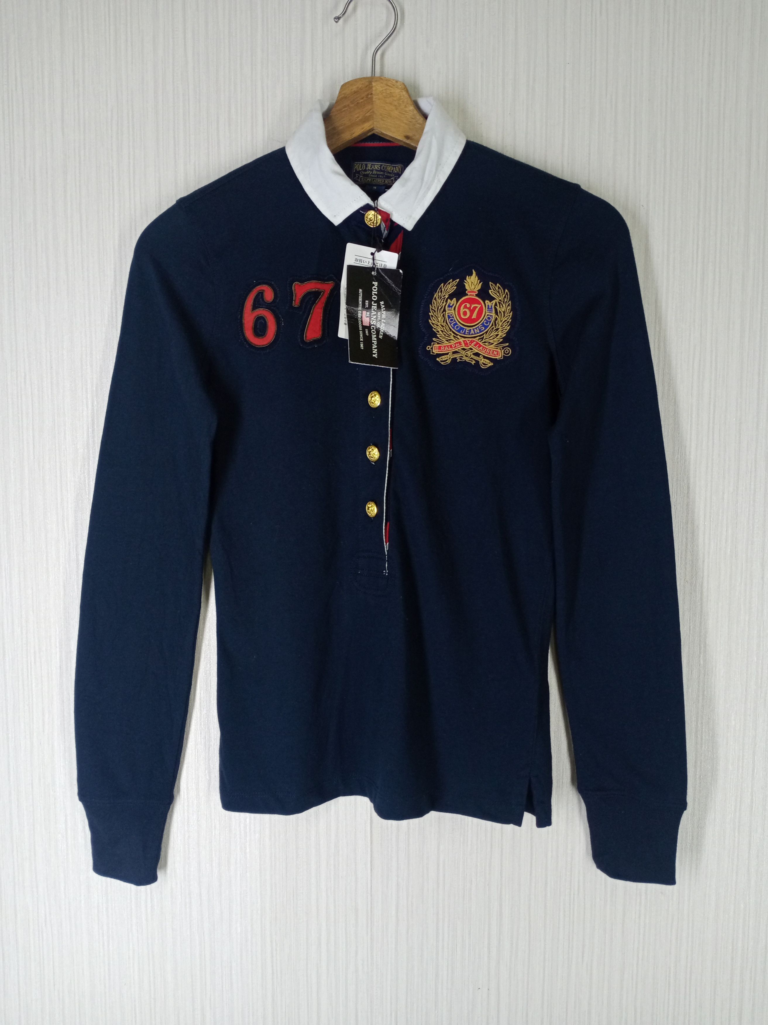 Polo Ralph Lauren Rare Polo Jeans Company Ralph Lauren Long Sleeve Size US S / EU 44-46 / 1 - 2 Thumbnail