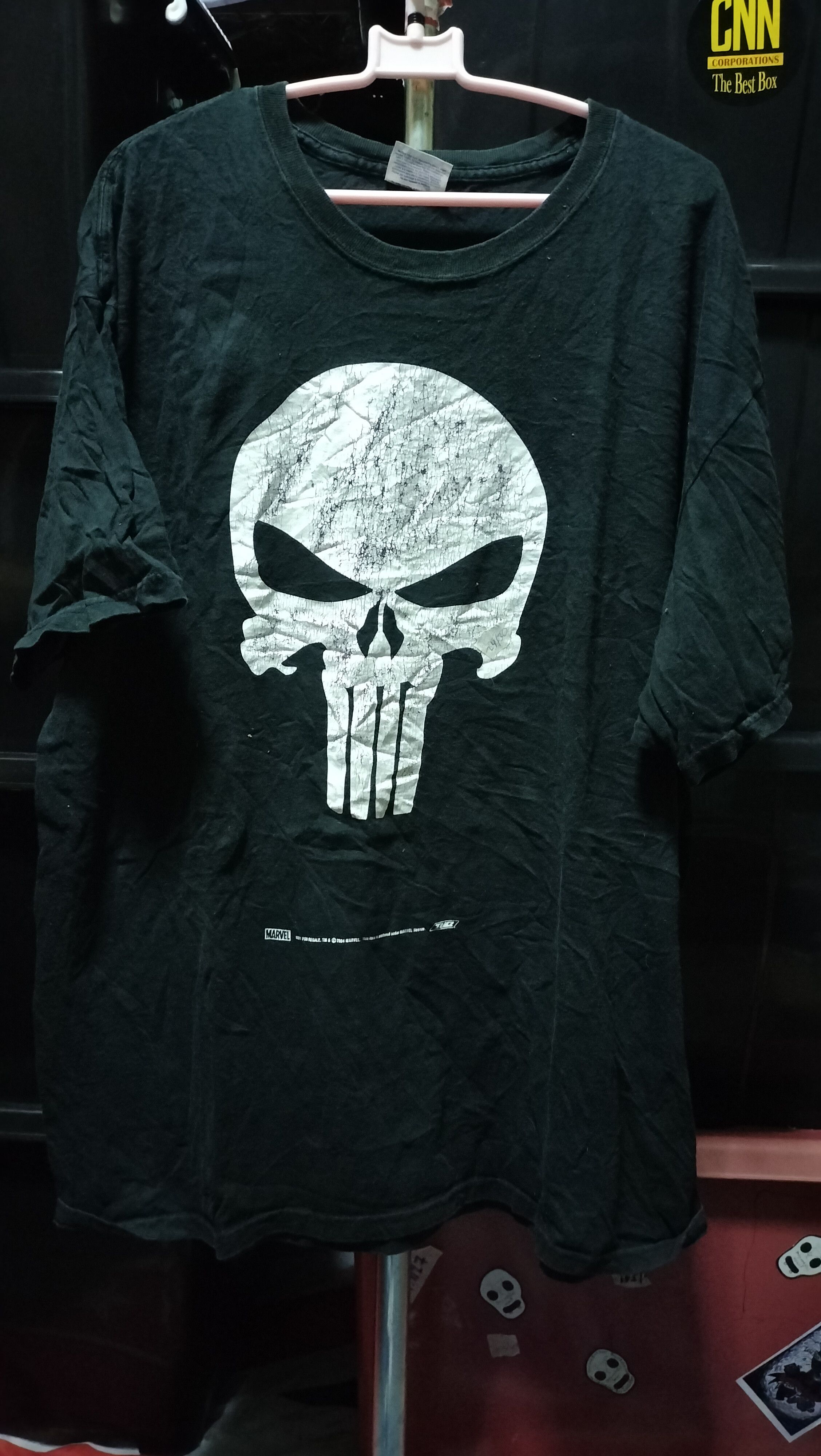 Marvel Comics × Vintage Vintage Punisher Movie 2004 Marvel skull streetwear Size US XL / EU 56 / 4 - 1 Thumbnail