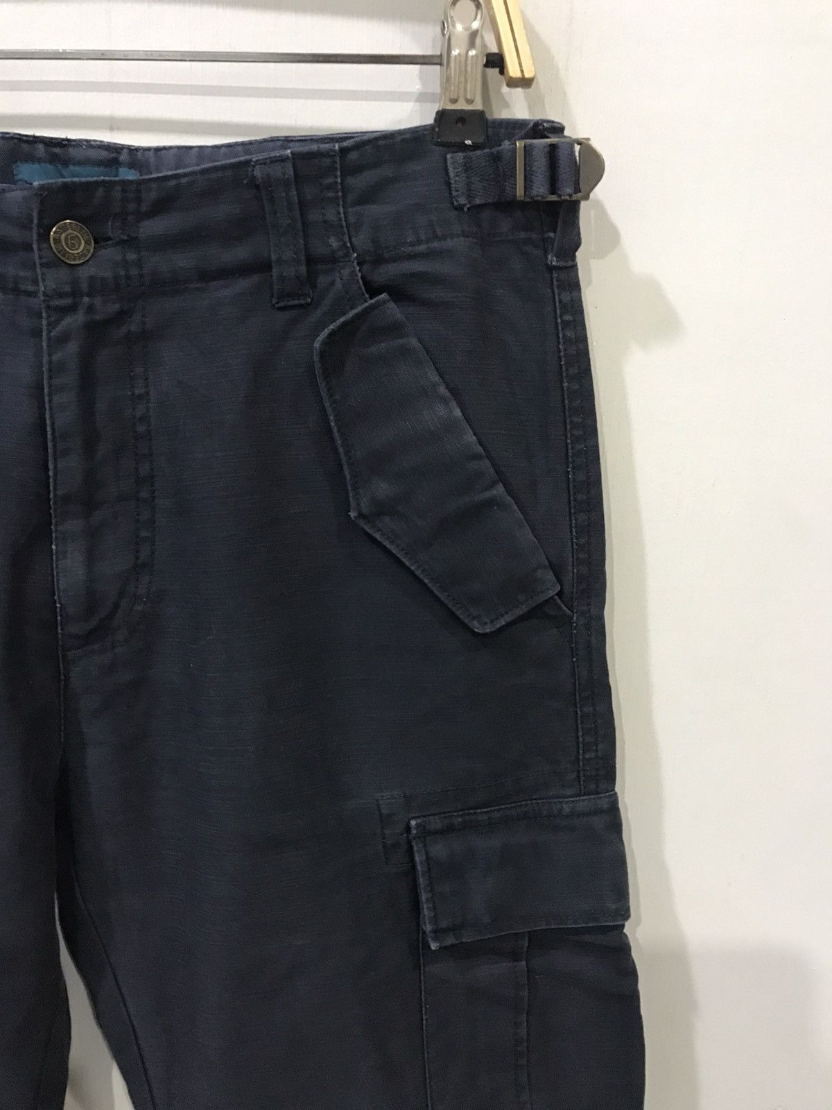 Japanese Brand GRAGEBLUE Japan Vintage War M65 Rare Design Cargo Pant Size US 31 - 3 Thumbnail