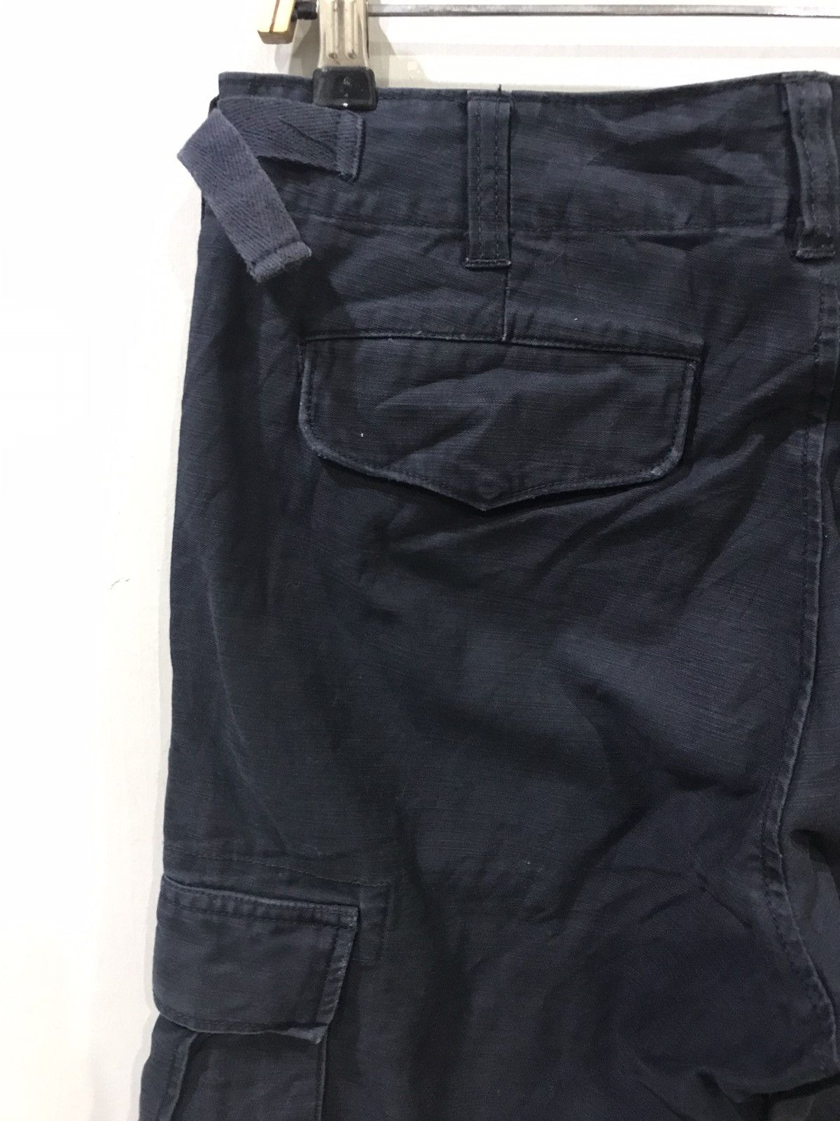 Japanese Brand GRAGEBLUE Japan Vintage War M65 Rare Design Cargo Pant Size US 31 - 11 Thumbnail