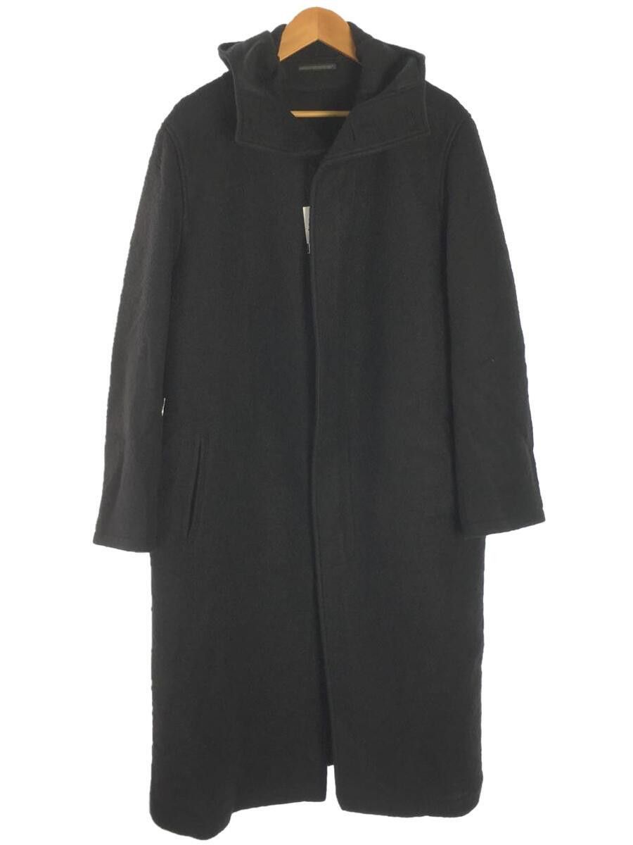 yohji yamamoto POUR HOMME Wool Hoodie Long Coat