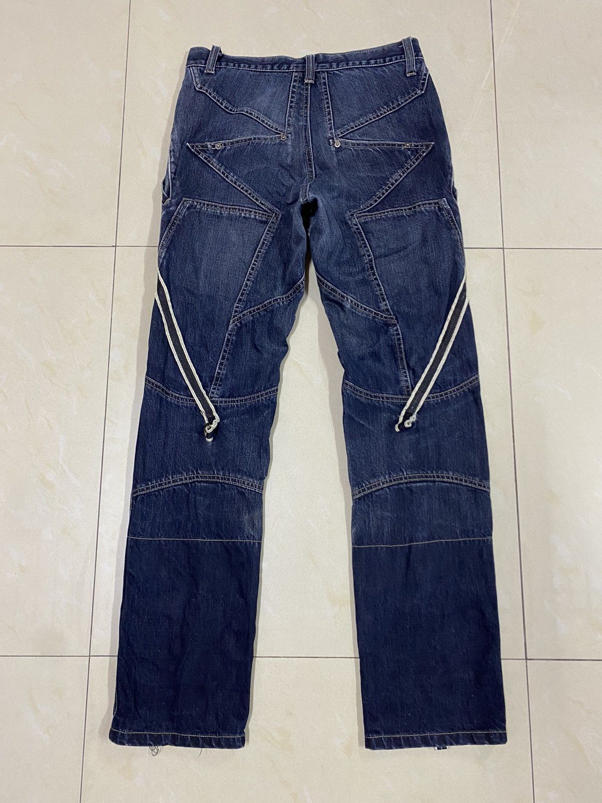 PPFM Destroyed🔥PPFM Ripped Distressed Denim Size US 30 / EU 46 - 1 Thumbnail
