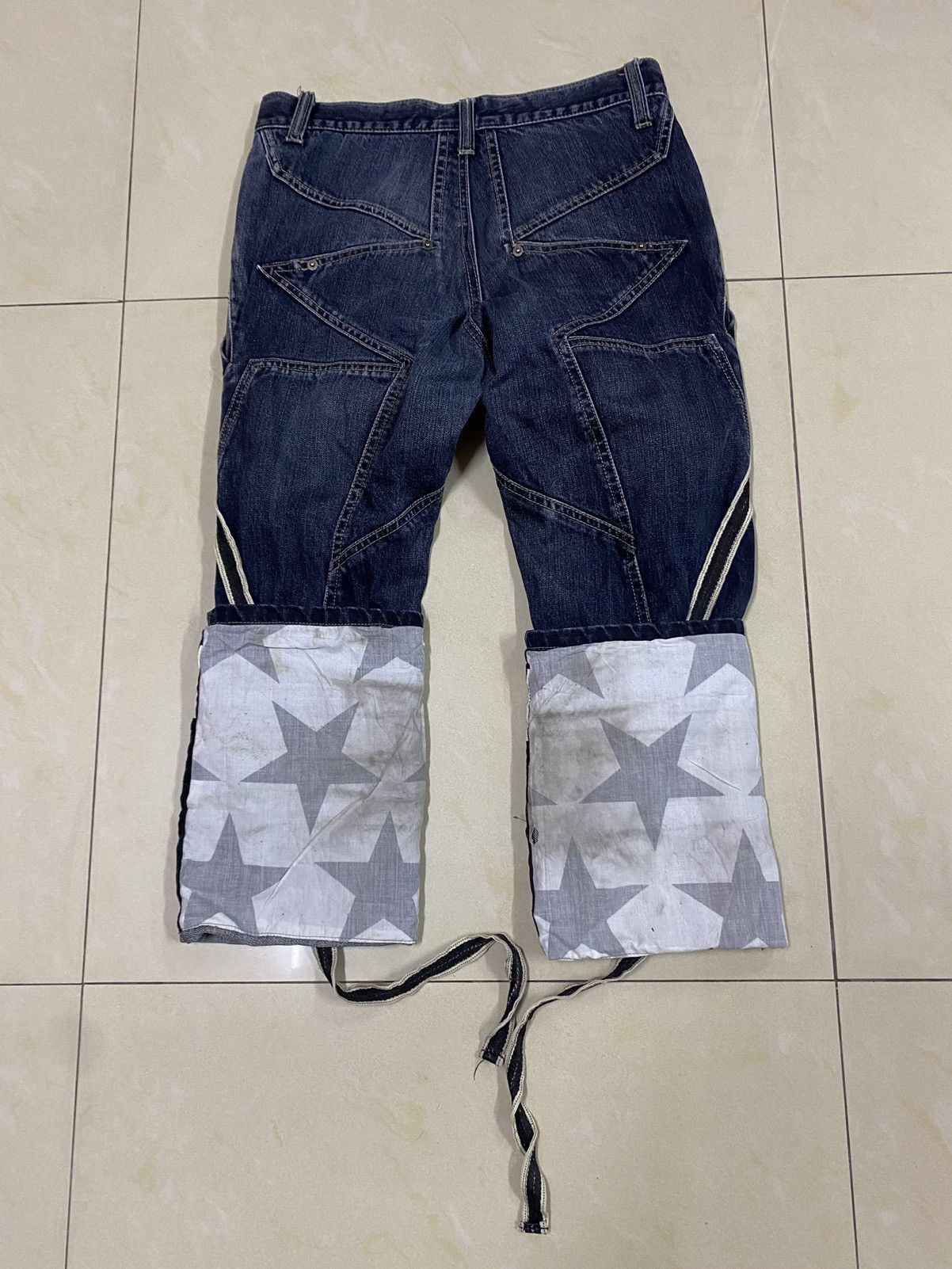 PPFM Destroyed🔥PPFM Ripped Distressed Denim Size US 30 / EU 46 - 10 Thumbnail