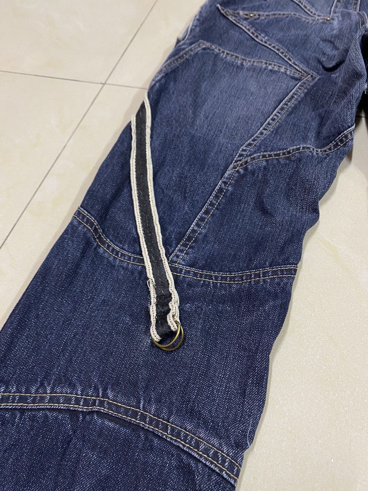 PPFM Destroyed🔥PPFM Ripped Distressed Denim Size US 30 / EU 46 - 4 Thumbnail