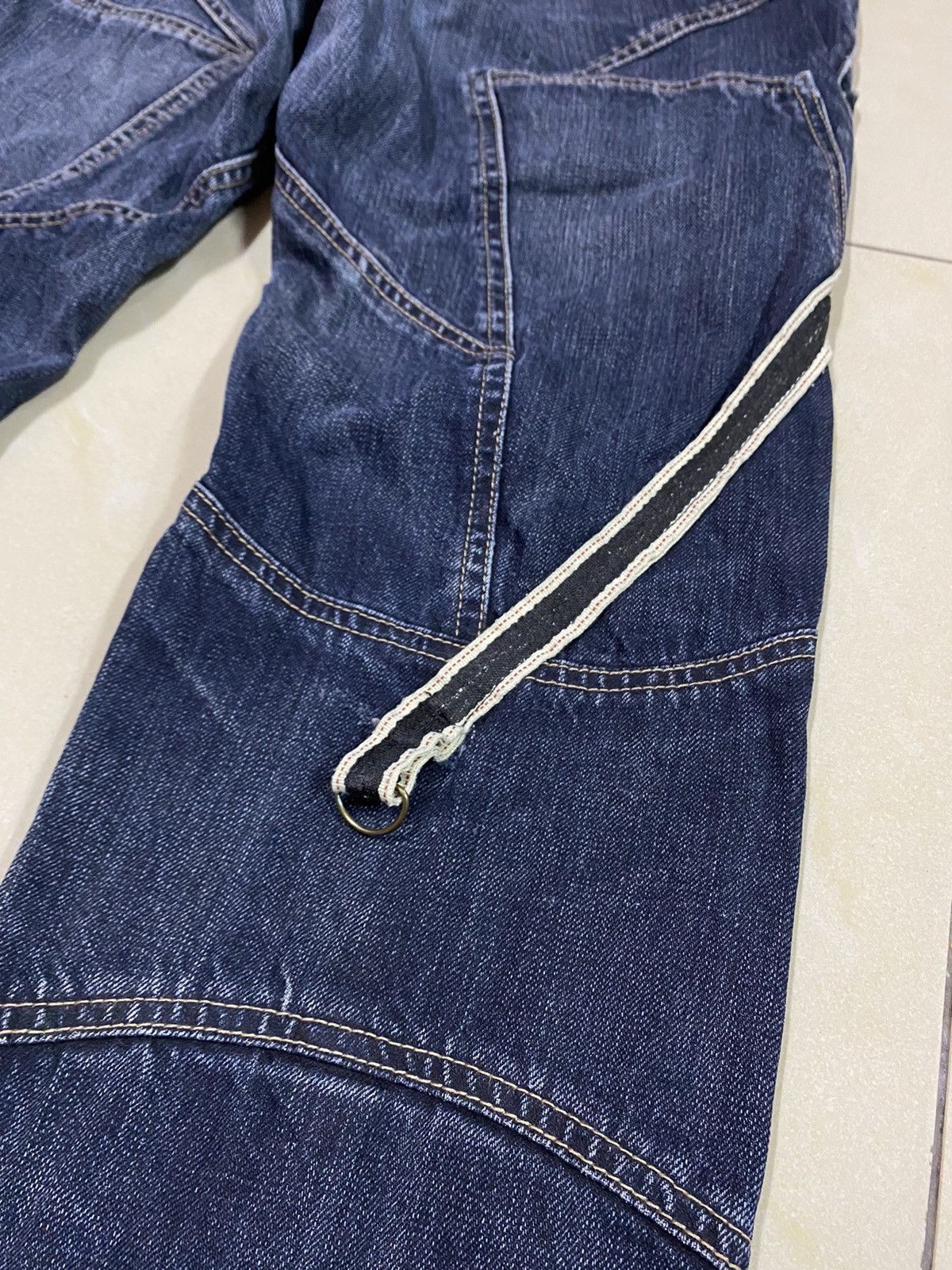 PPFM Destroyed🔥PPFM Ripped Distressed Denim Size US 30 / EU 46 - 3 Thumbnail