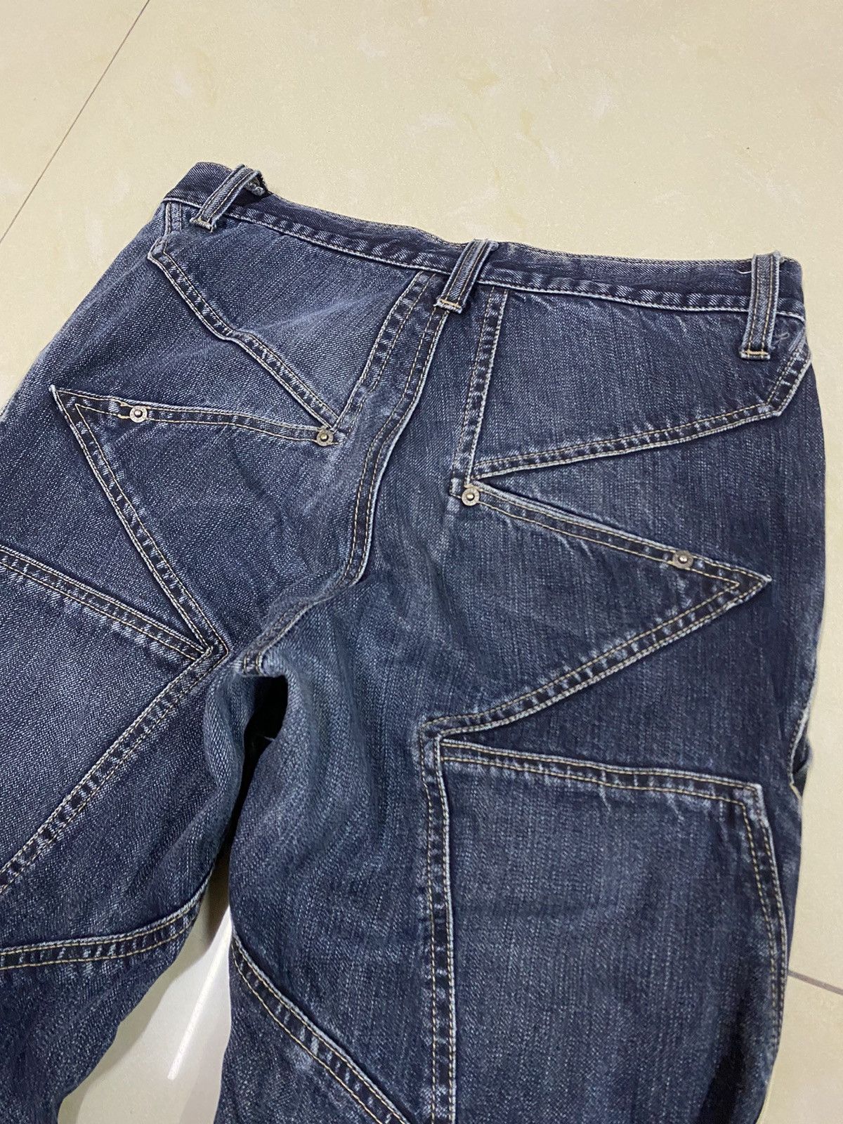 PPFM Destroyed🔥PPFM Ripped Distressed Denim Size US 30 / EU 46 - 2 Thumbnail