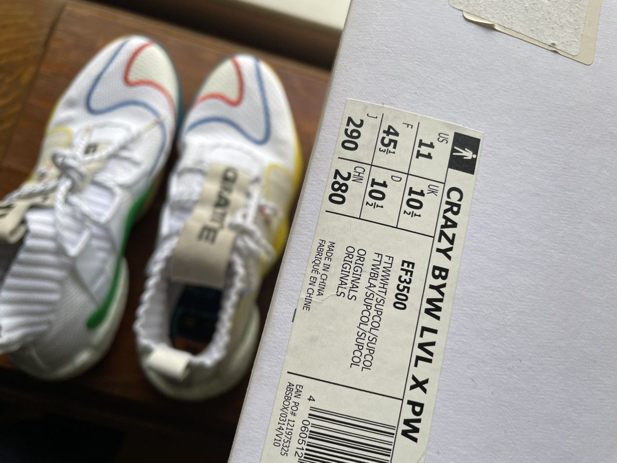 Adidas × Pharrell Pharrell X Adidas Human Crazy BYW LVL Gratitude / Empathy Size US 11 / EU 44 - 7 Thumbnail